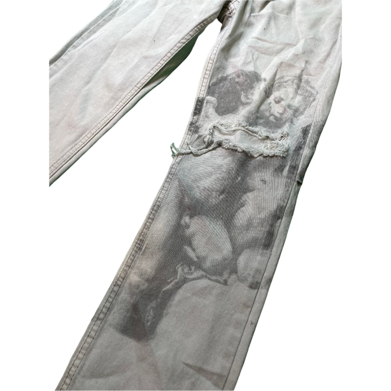 Ksubi Ksubi Angel White Jeans Size US 30 / EU 46 - 2 Thumbnail
