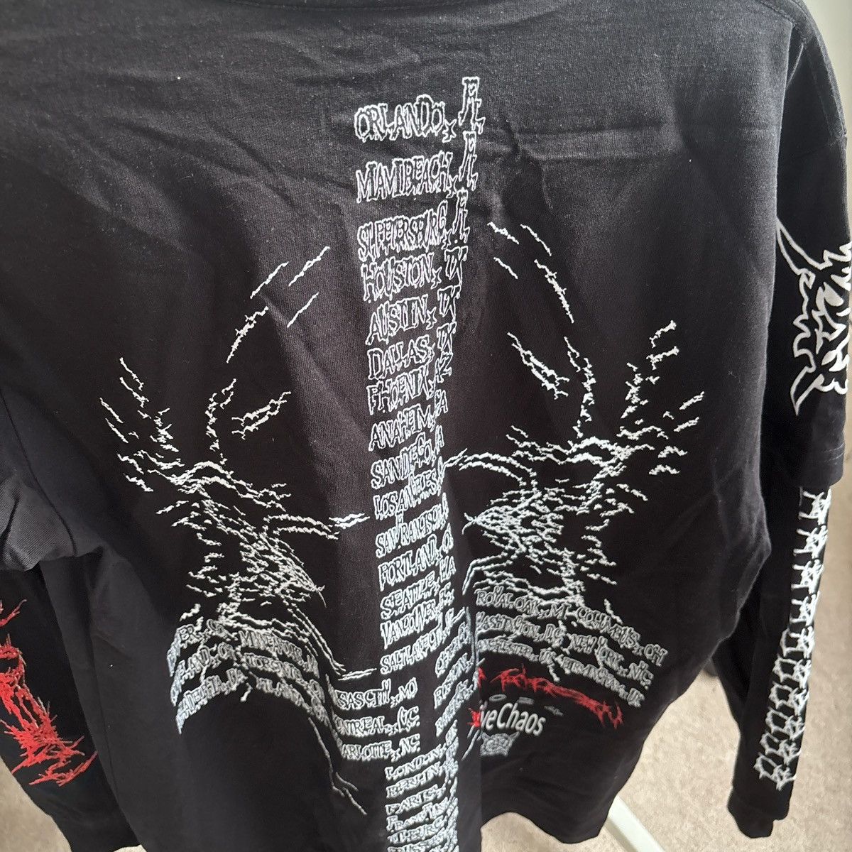 Ken Carson Double Chaos Double Long Sleeve Size US L / EU 52-54 / 3 - 2 Thumbnail