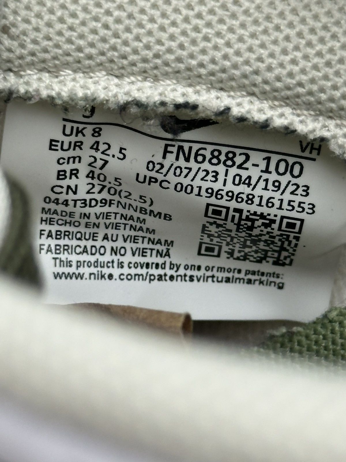 Nike Nike Dunk Low Oil Green Size 9 Size US 9 / EU 42 - 9 Thumbnail