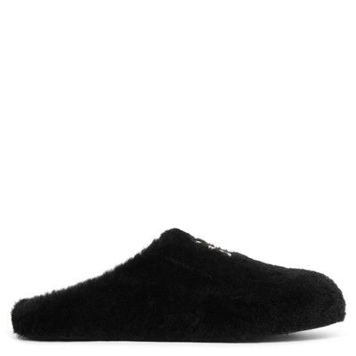 Givenchy o1srvl11e0724 4g Fur Flats in Black Size US 11 / IT 41 - 1 Thumbnail