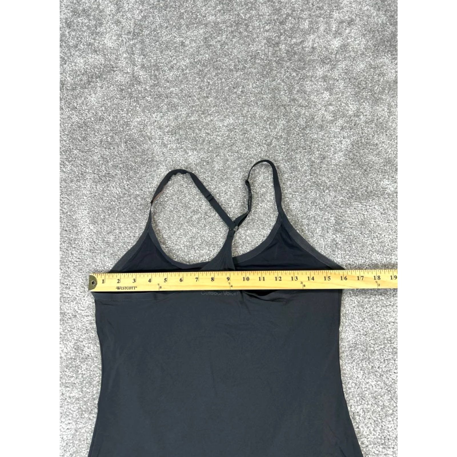Outdoor Voices Outdoor Voices Dress Womens Small Black Bodycon Mini A-Line Sleeveless Scoop Neck Pullover Casual Nylon Short Vintage No N/A Mens Womens Boys Girls Size S / US 4 / IT 40 - 7 Thumbnail