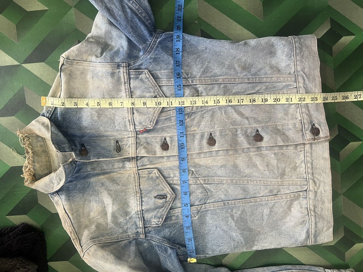 Levi's Vintage Levis Distress Denim Jacket Size US S / EU 44-46 / 1 - 15 Thumbnail