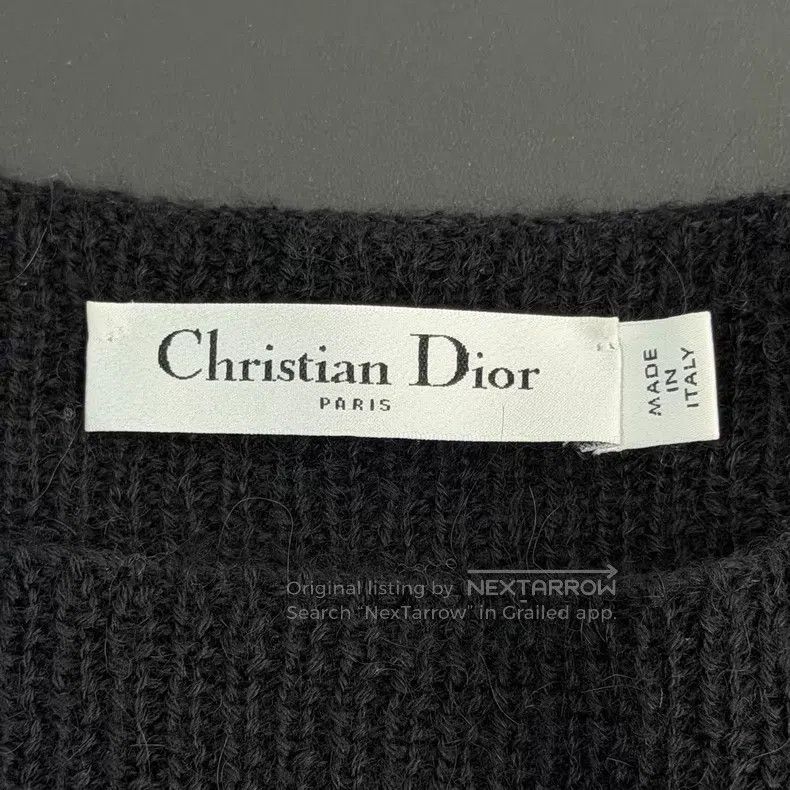 Dior Dior Black and white striped embroidered bee sweater Size XXS / US 00 / IT 34 - 5 Thumbnail