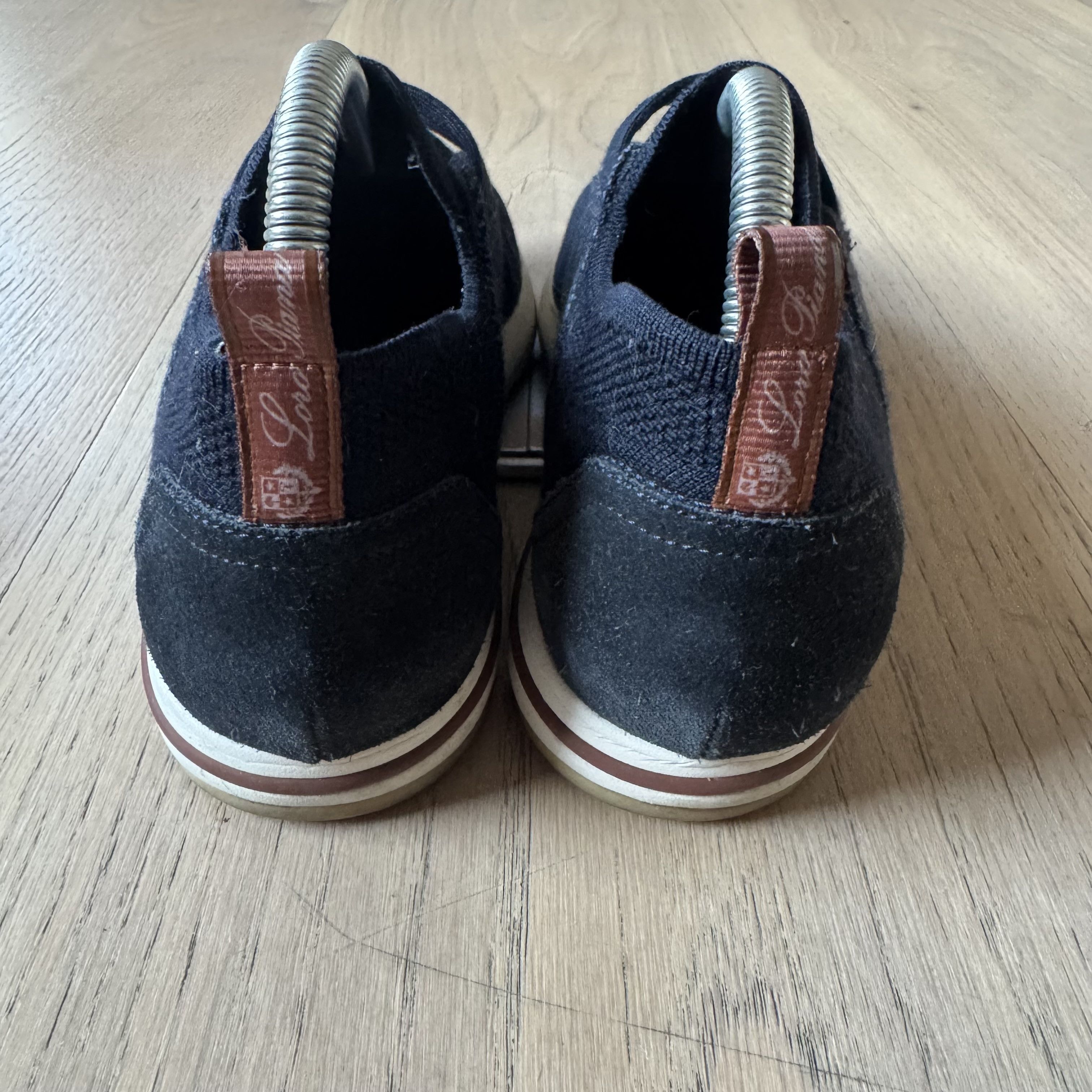Loro Piana Loro Piana - 360 LP Flexy Walk Trainers - Navy Size US 7 / EU 40 - 4 Thumbnail