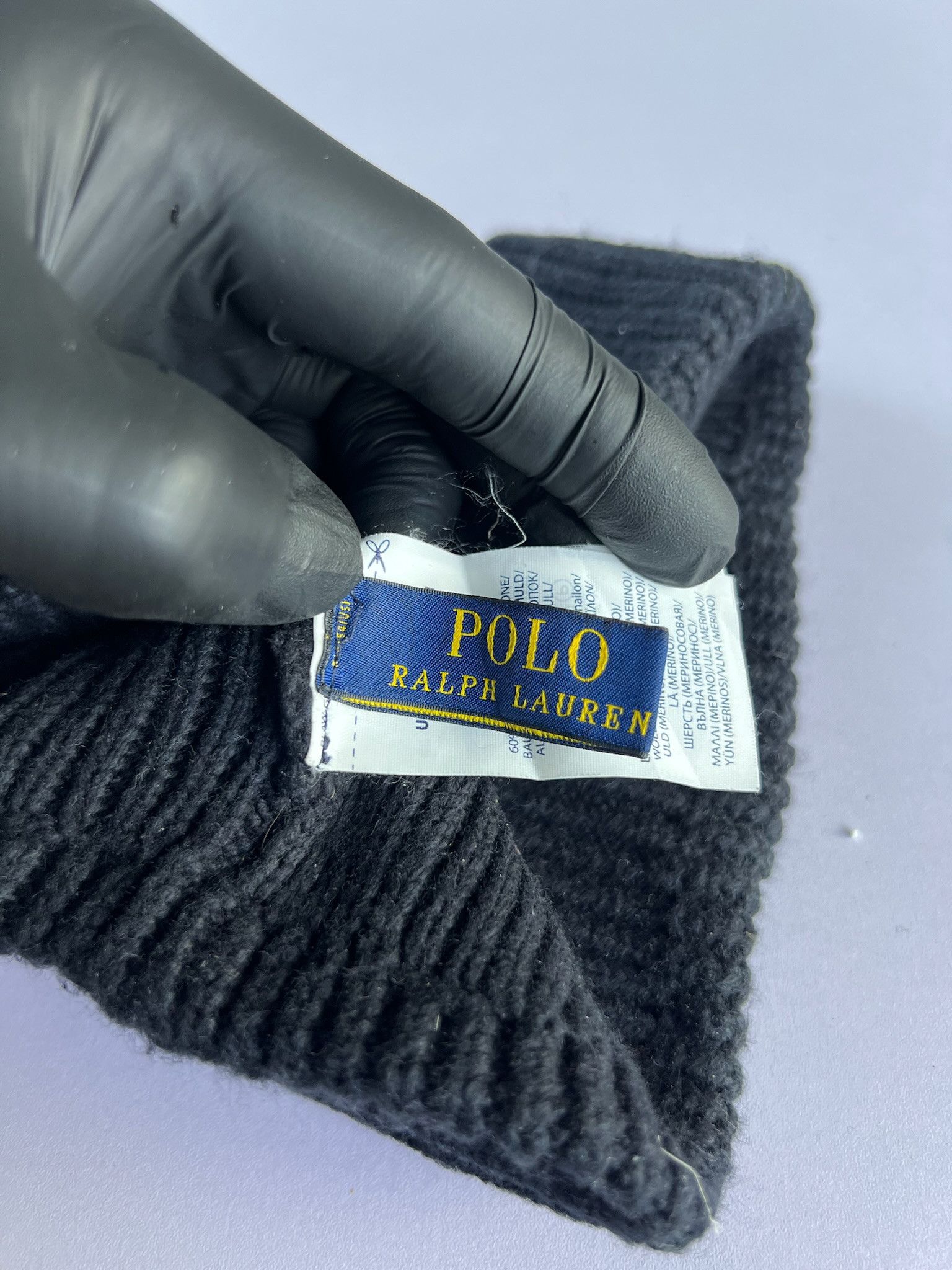 Polo Ralph Lauren × Vintage Polo bear by Ralph Lauren knit beanie Size ONE SIZE - 4 Thumbnail