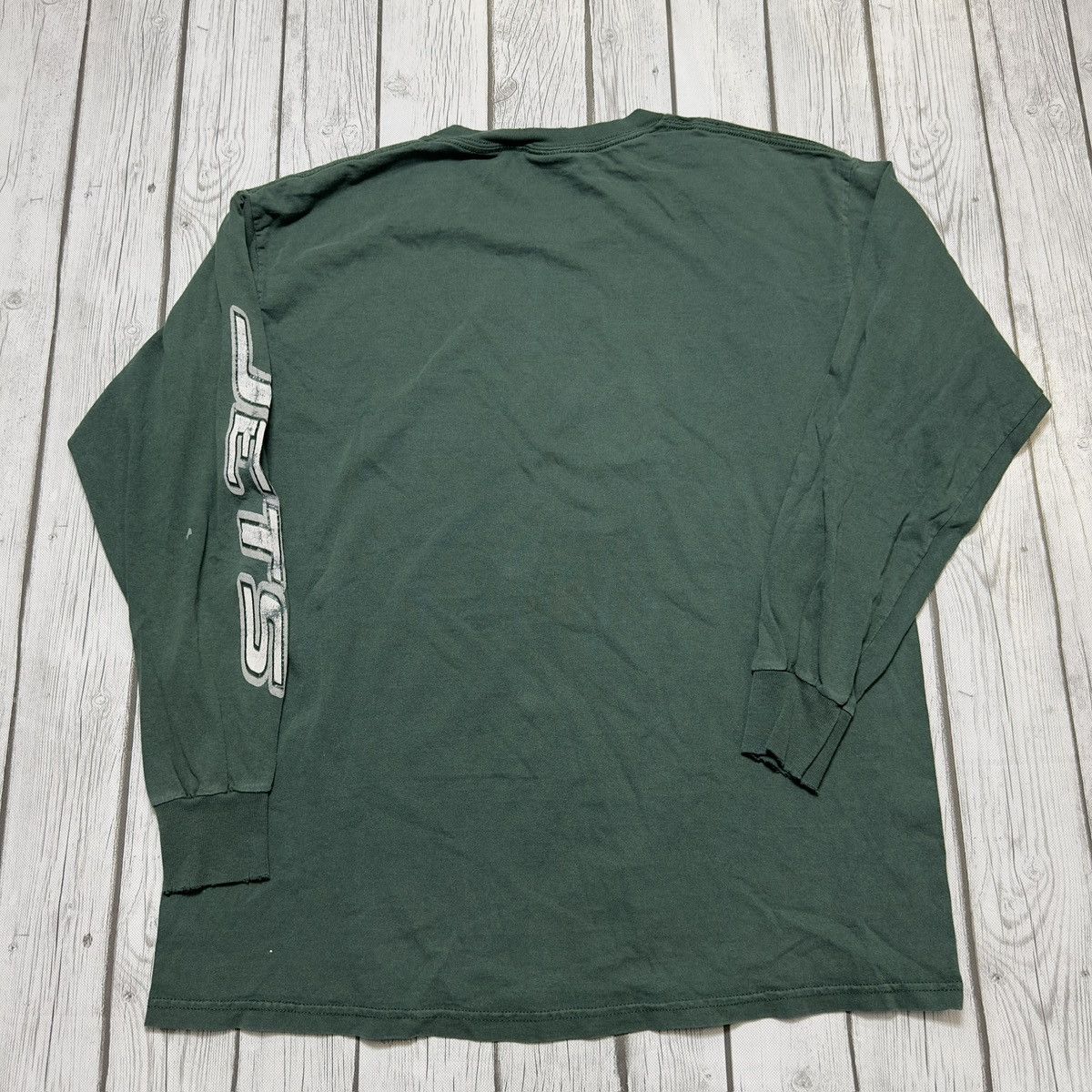 NFL × Vintage Vintage New York Jets long sleeve tee Size US L / EU 52-54 / 3 - 2 Thumbnail