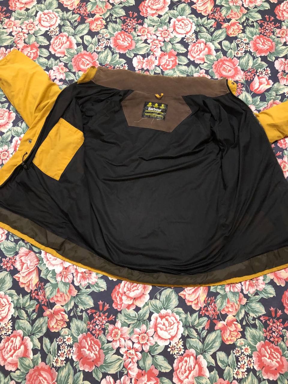 Barbour yellow Barbour jacket Y2K logo vintage luxury Streetwear Size US XL / EU 56 / 4 - 16 Thumbnail