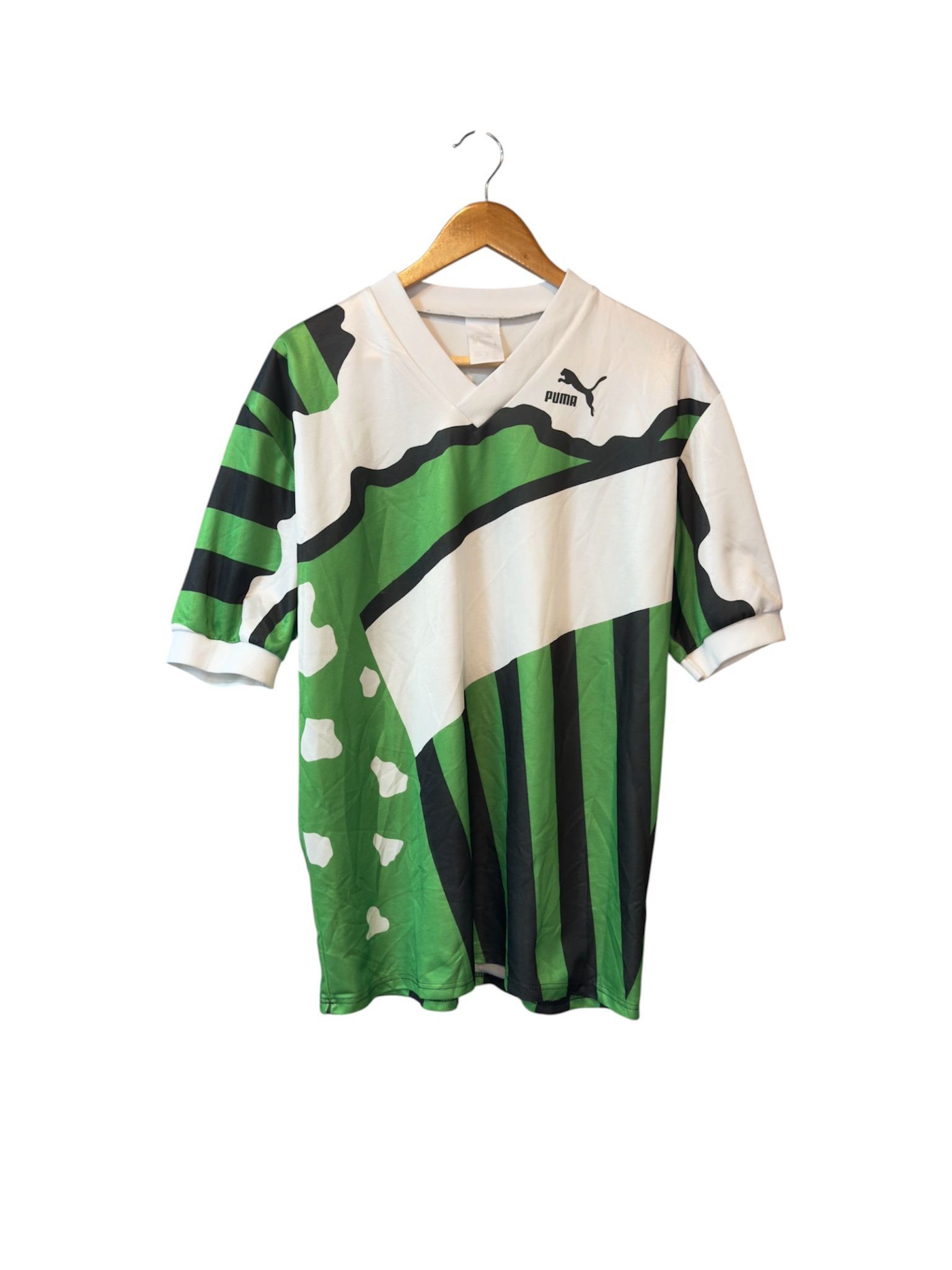 Puma Vintage 80s/90s Puma template Football Jersey Size US L / EU 52-54 / 3 - 1 Thumbnail