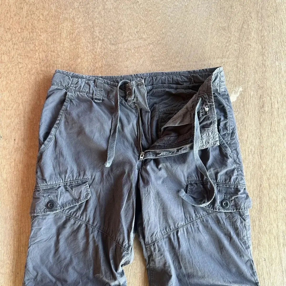 Selected Homme MULTIPOCKET JAPANESE VTG UTILITY TACTICAL PARACHUTTE CARGO Size US 31 - 8 Thumbnail