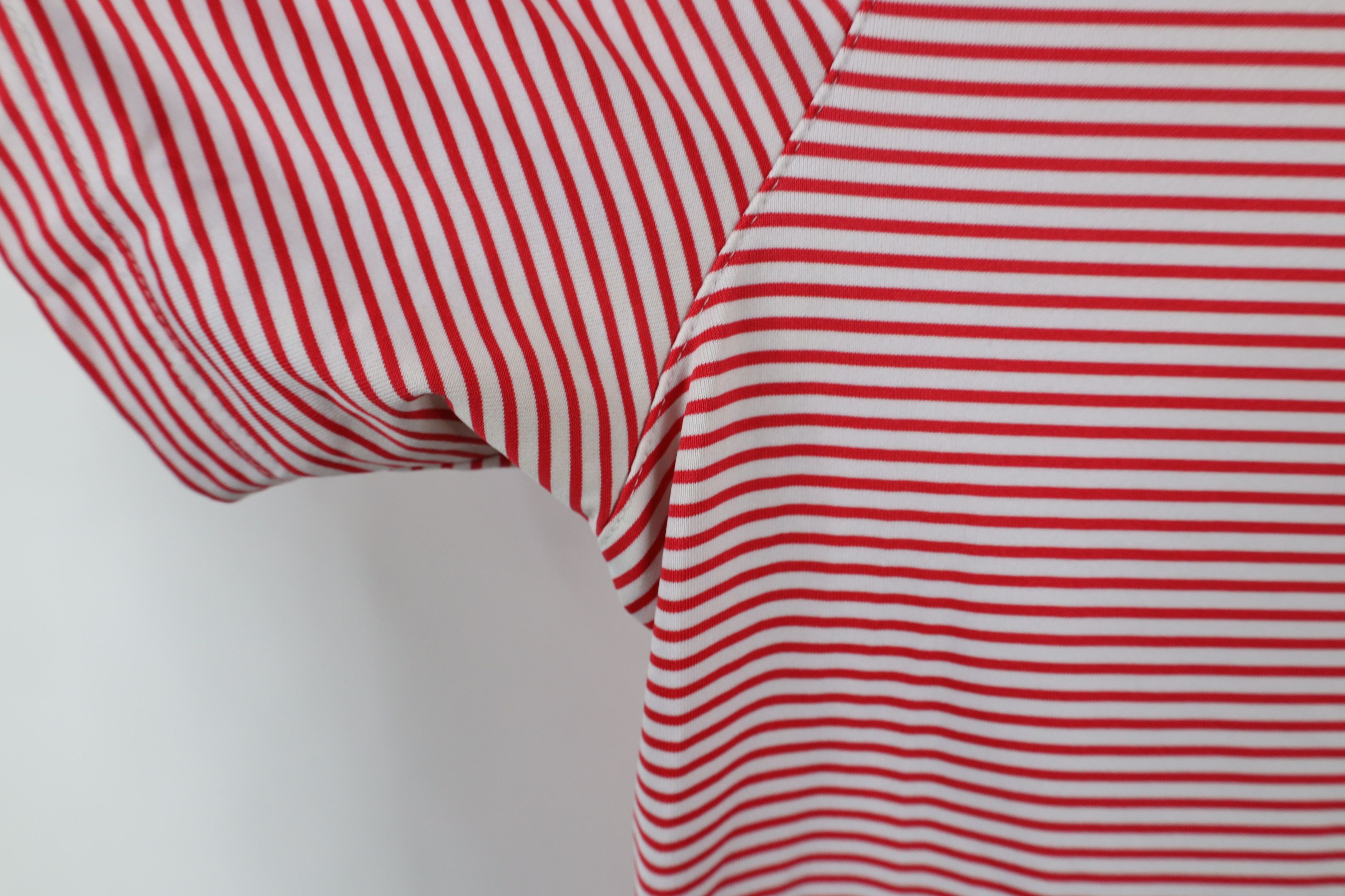 Nike × Vintage Nike Ohio State University Striped Collared Polo Shirt Red Size US XL / EU 56 / 4 - 6 Thumbnail