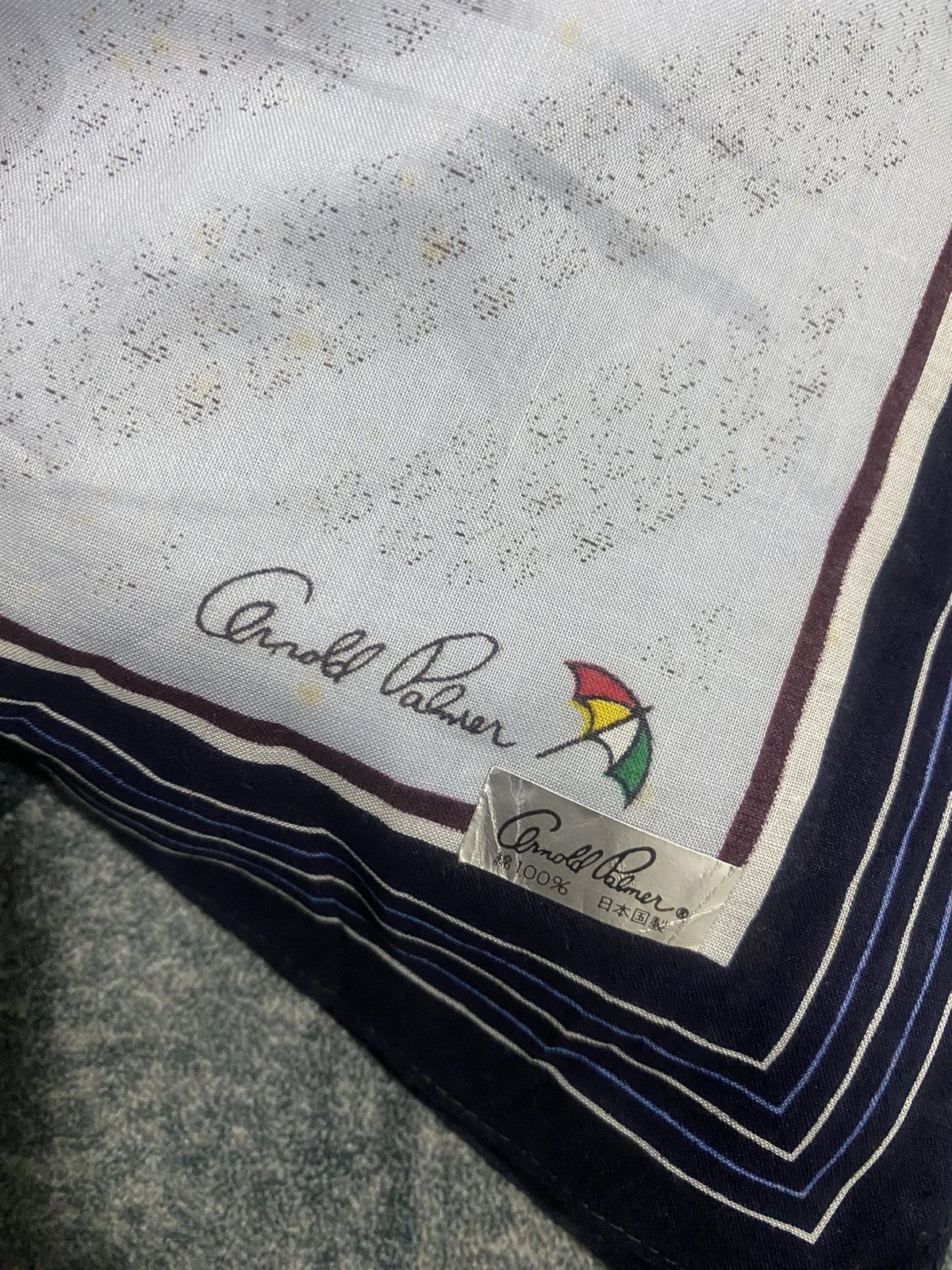 Japanese Brand Japanese Brand Arnold Parmer Handkerchief Size ONE SIZE - 2 Thumbnail