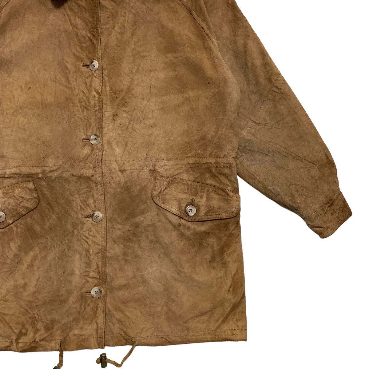 Sawyer of Napa Sawyer Of Napa Leather Jacket Size L / US 10 / IT 46 - 3 Thumbnail