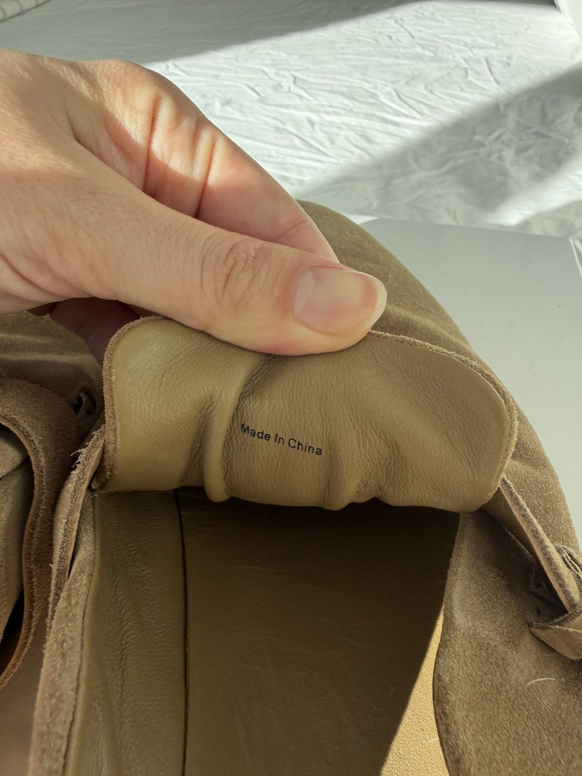 Vince Vince Beige Suede Slides Size 12 Size US 12 / EU 45 - 5 Thumbnail