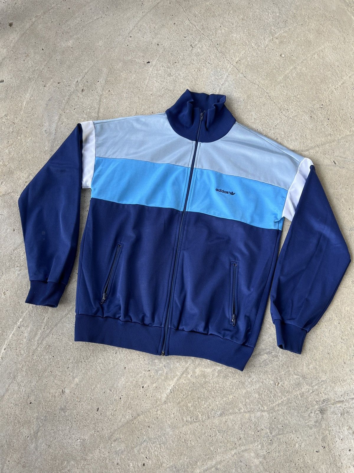 Adidas Adidas Made West-Germani Vintage Track Jacket Size US XL / EU 56 / 4 - 1 Thumbnail