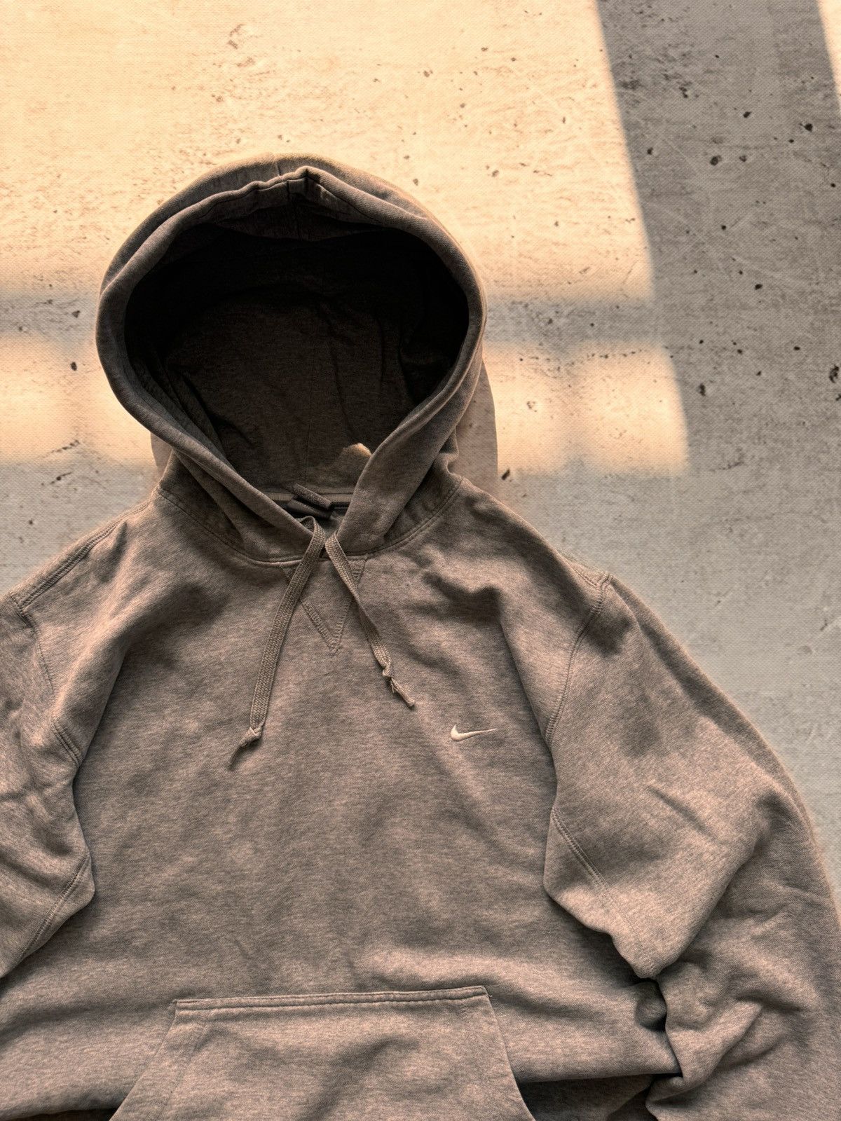Nike × Vintage NIKE VINTAGE CENTER LOGO OVERSIZE BOXY HOODIE Size US M / EU 48-50 / 2 - 3 Thumbnail