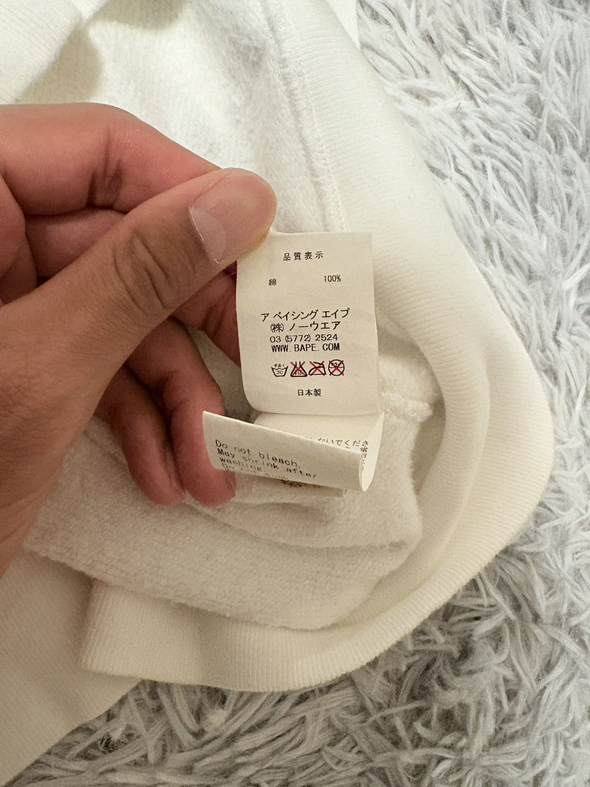 Bape bape camo white hoodie Size US M / EU 48-50 / 2 - 14 Thumbnail