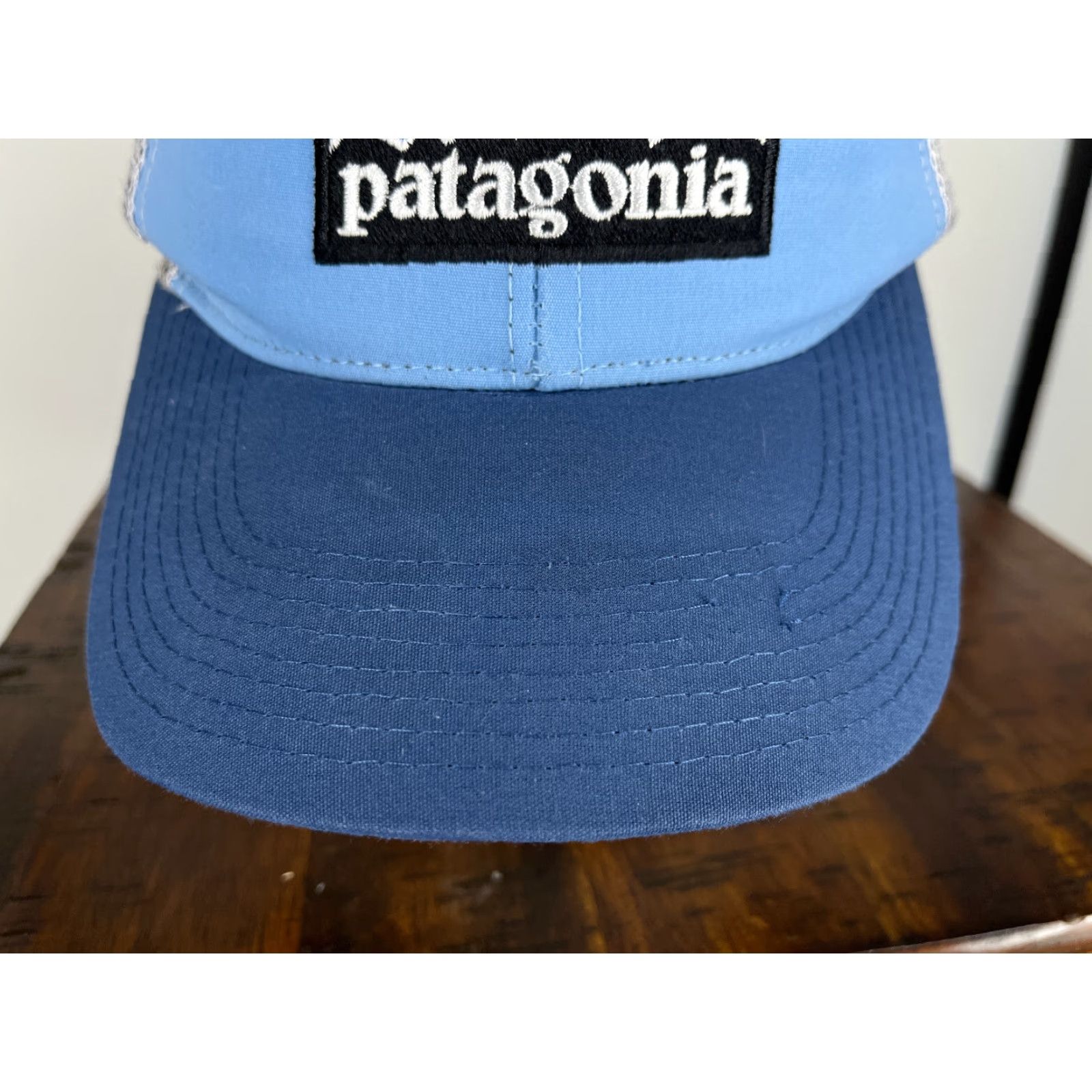 Patagonia Patagonia Hat Cap Snap Back Adult One Size Blue Embroidered Trucker Polyester Cap Hat One Size Blue Patagonia Trucker Hat Mens 90s Vintage Style? Size ONE SIZE - 3 Thumbnail