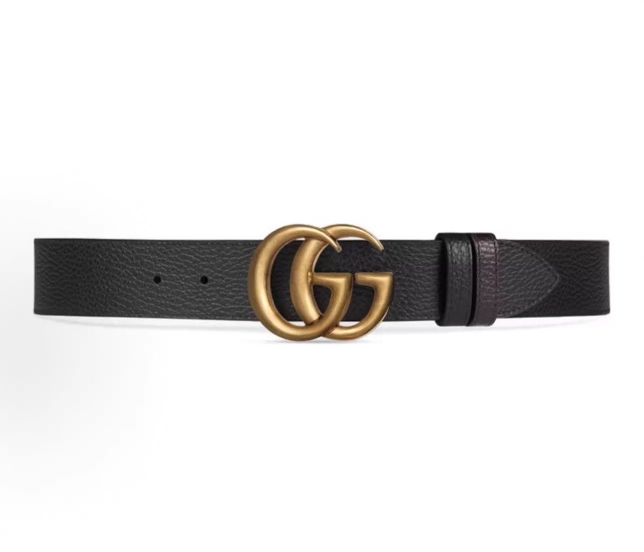 Gucci Gucci Double G 3.8cm black 85cm belt Size ONE SIZE - 1 Thumbnail