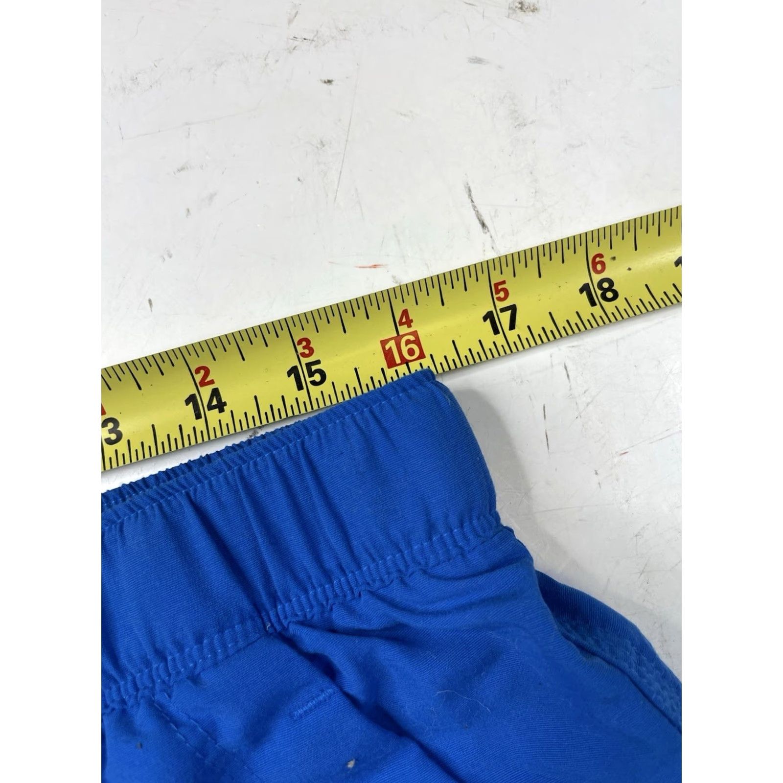 The North Face The North Face Men Shorts Class V Drummer Blue Red Accent Belt Trunks Medium M Belted Athletic Blue Mens Shorts Size US 31 - 3 Thumbnail