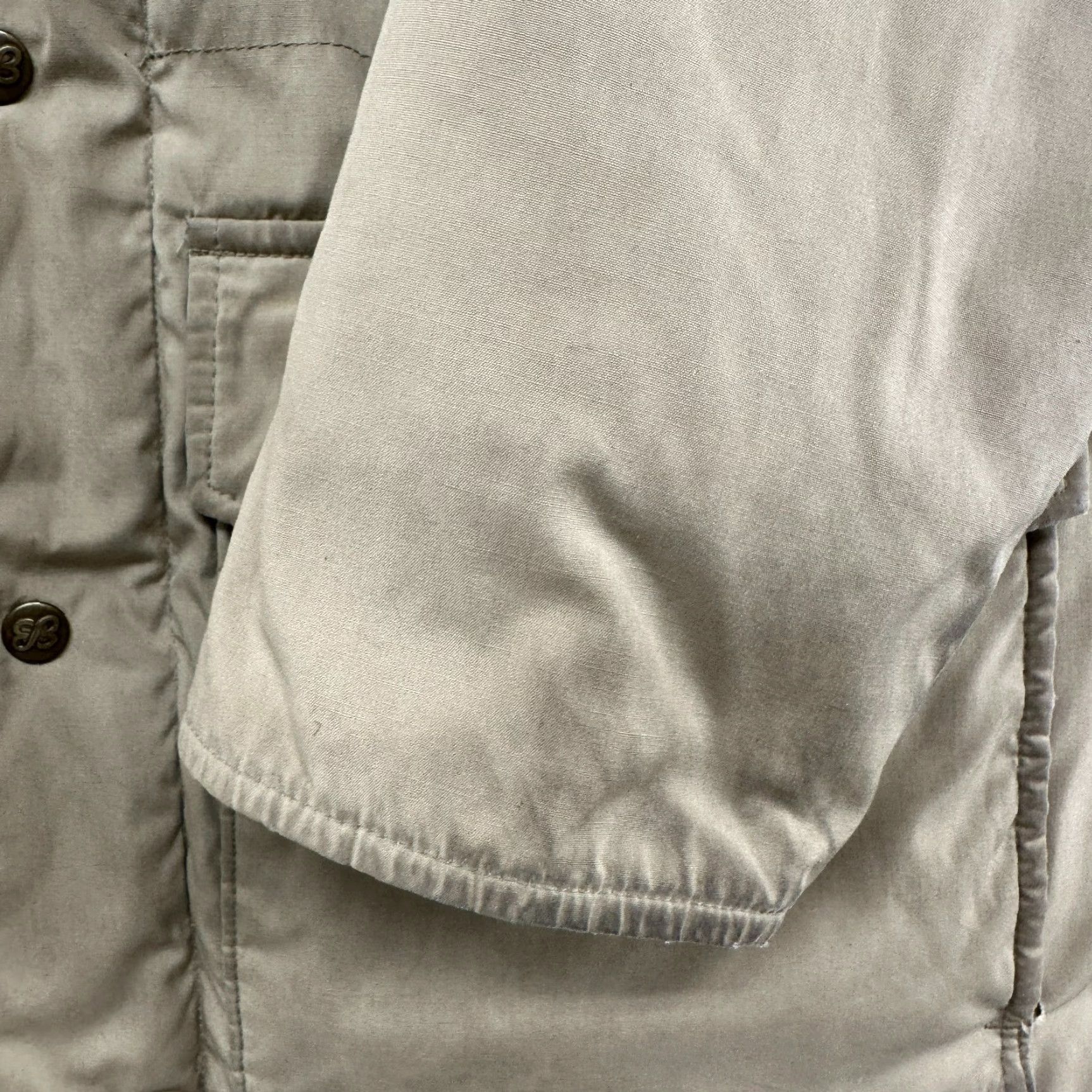 Eddie Bauer VINTAGE Eddie Bauer Jacket Mens XL Beige Puffer Goose Down Hooded Parka 80s 90s Down Jacket Parka Mens XL Beige Hooded Size US XL / EU 56 / 4 - 6 Thumbnail