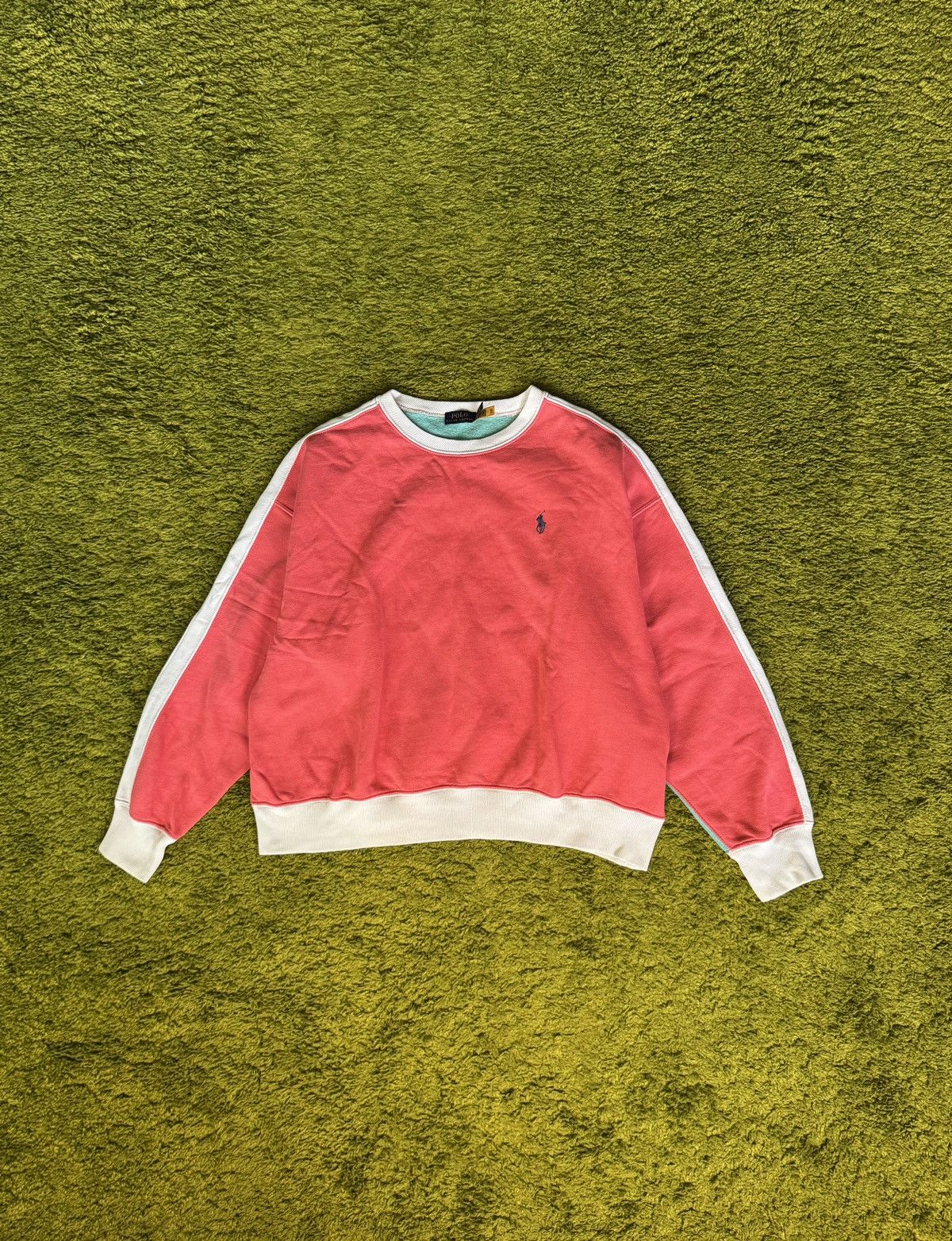 Polo Ralph Lauren × Ralph Lauren Polo Ralph Lauren Y2K style big logo coloured sweatshirt Size M / US 6-8 / IT 42-44 - 2 Thumbnail