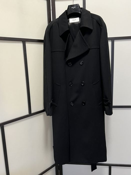 Celine RARE - FW21 Japanese Gabardine Oversized Trench Coat 50 | Grailed