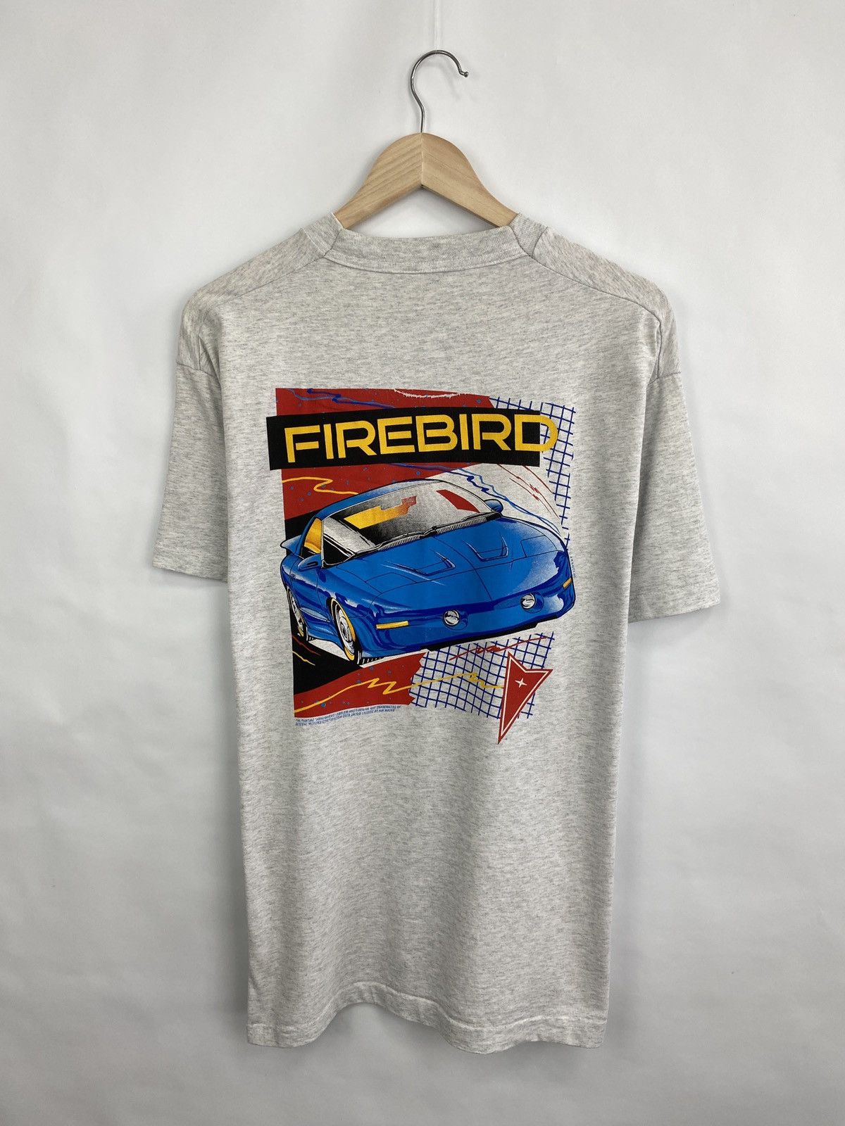 Fruit Of The Loom Vintage 90s Pontiac Firebird Racing NASCAR t-shirt Y2K hype Size US XL / EU 56 / 4 - 9 Thumbnail