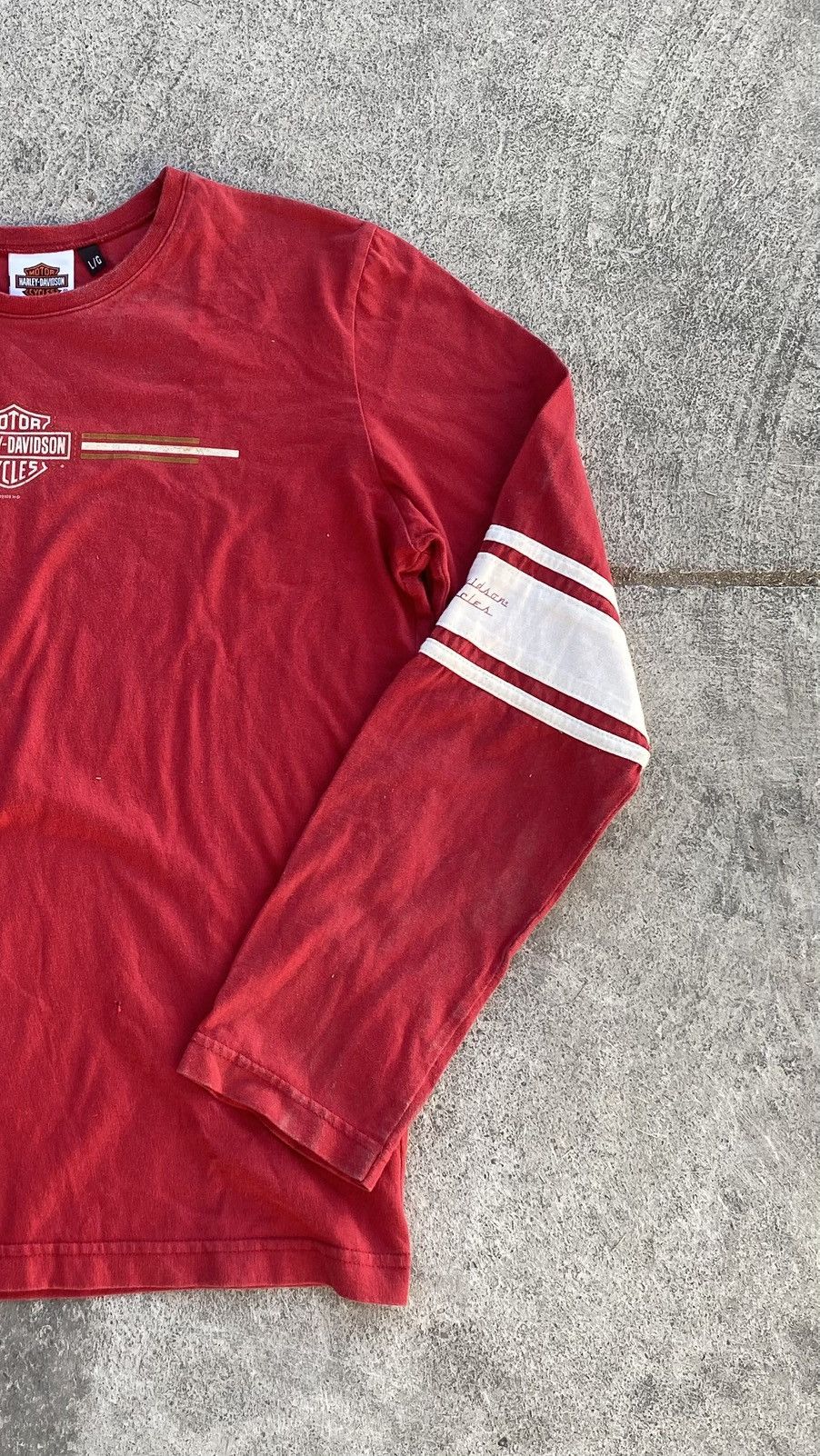 Harley Davidson × Vintage Vintage (2005) Harley Davidson Longsleeve Tee Size US L / EU 52-54 / 3 - 6 Thumbnail