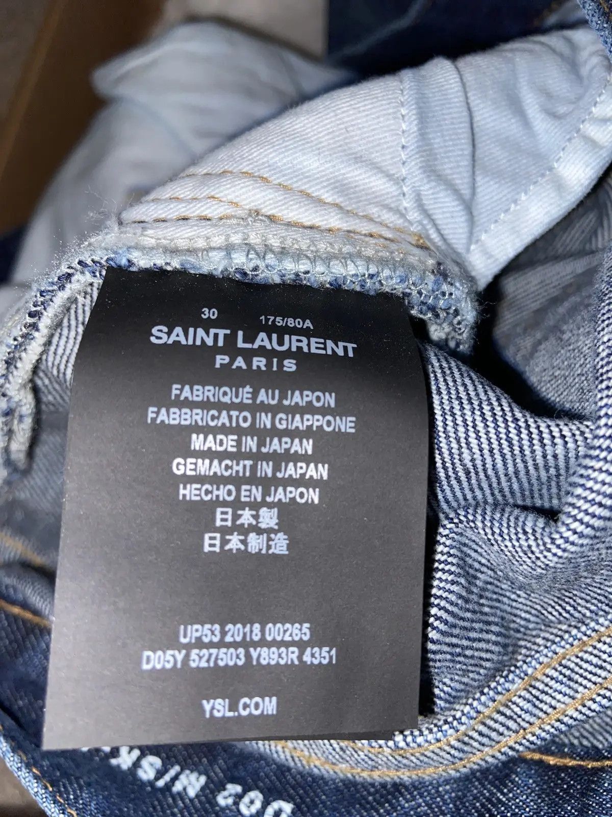 Saint Laurent Paris YSL Blue Jeans Size US 30 / EU 46 - 2 Thumbnail