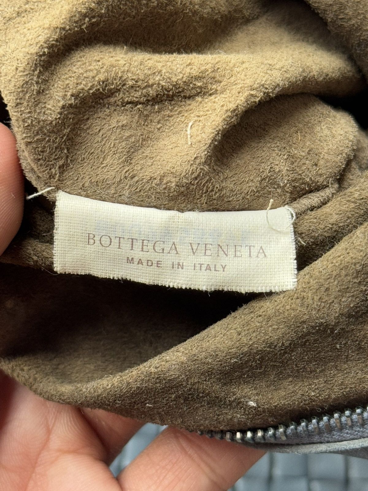 Bottega Veneta Bottega Veneta Blue Leather Intrecciato Campana Hobo Size ONE SIZE - 14 Thumbnail
