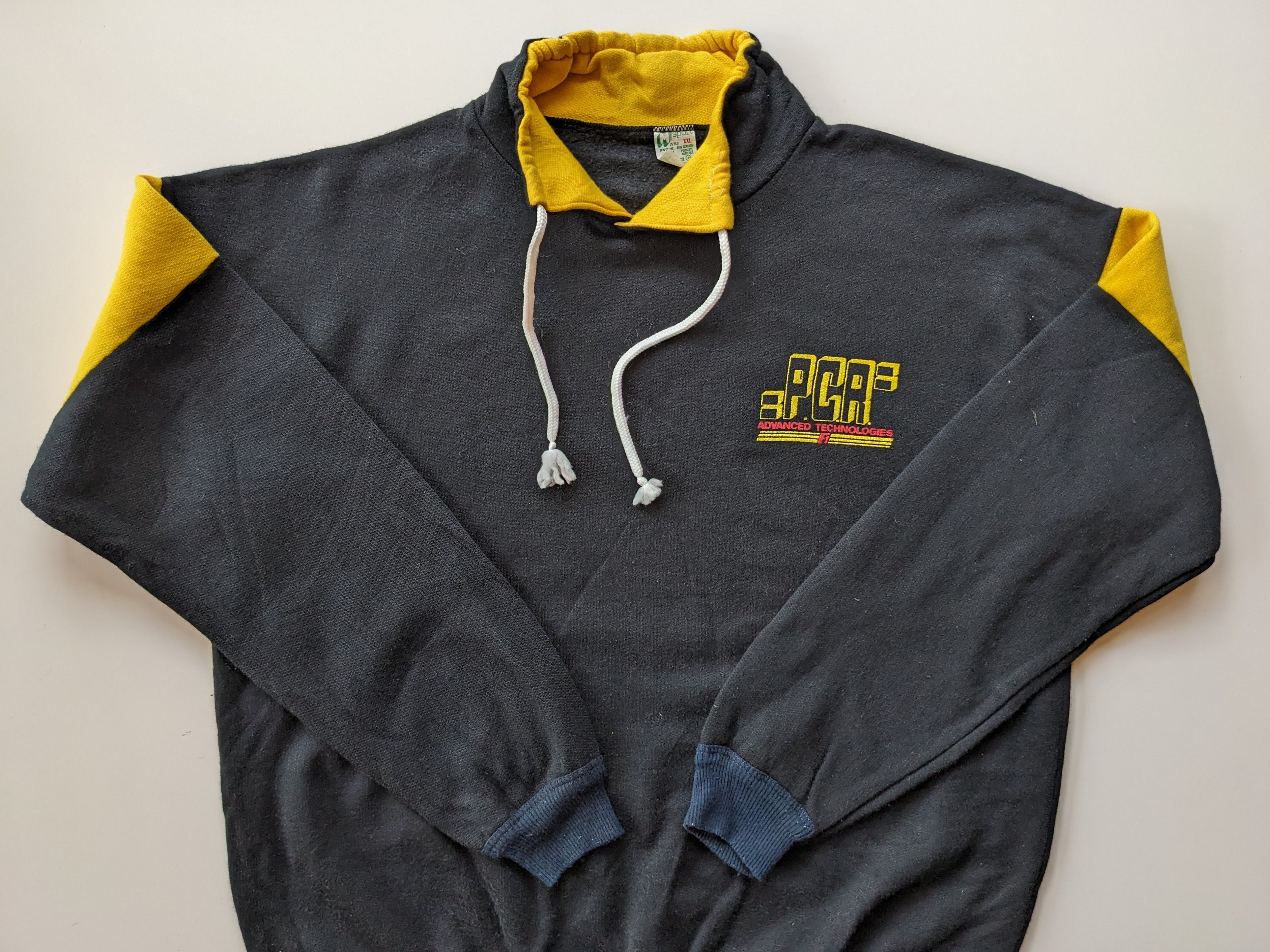 Vintage Vintage 80s F1 Racing sweatshirt Size US XXL / EU 58 / 5 - 2 Thumbnail