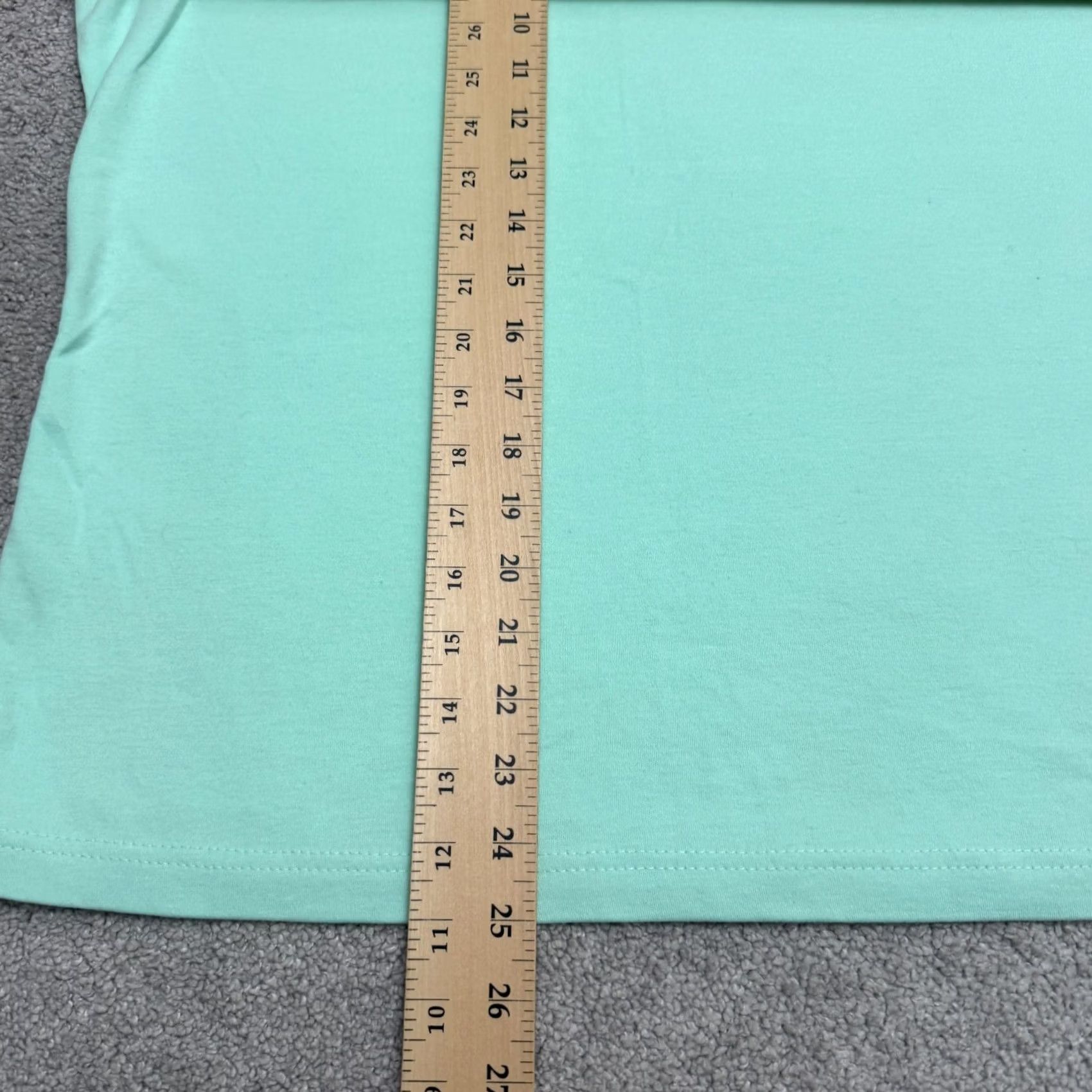 Blair Blair Tank Top Women Large Mint Crew Sleeveless Basic Cotton Blend Regular Fit Casual Lightweight Breathable Solid Size L / US 10 / IT 46 - 7 Thumbnail