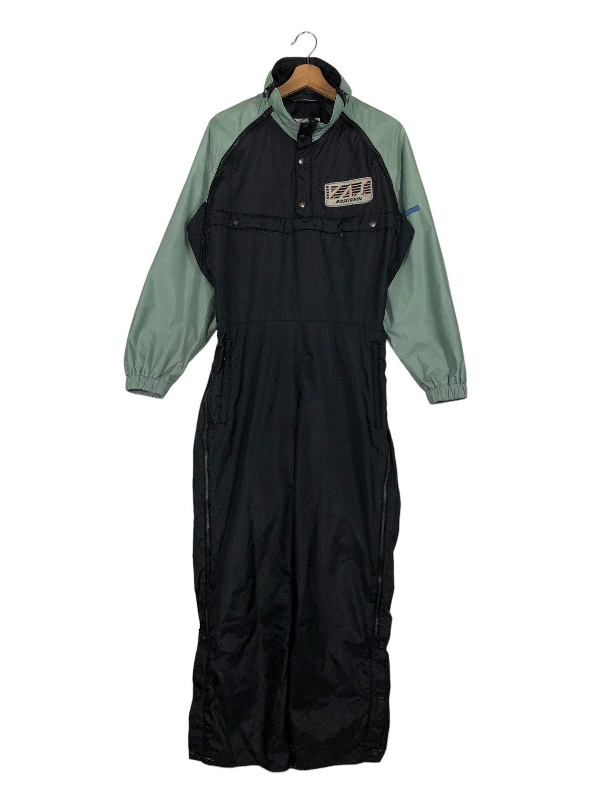 Japanese Brand 🔥90’s Jumpsuit Racing Wear Motorcycle Rossignol Big Logo Size US 30 / EU 46 - 1 Thumbnail