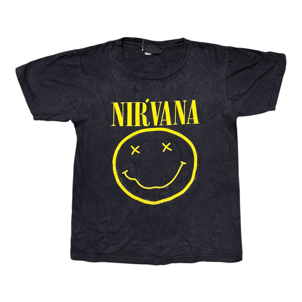 Band Tees Vintage 90s Nirvana Smiley Bootleg Tshirt Size US S / EU 44-46 / 1 - 1 Thumbnail