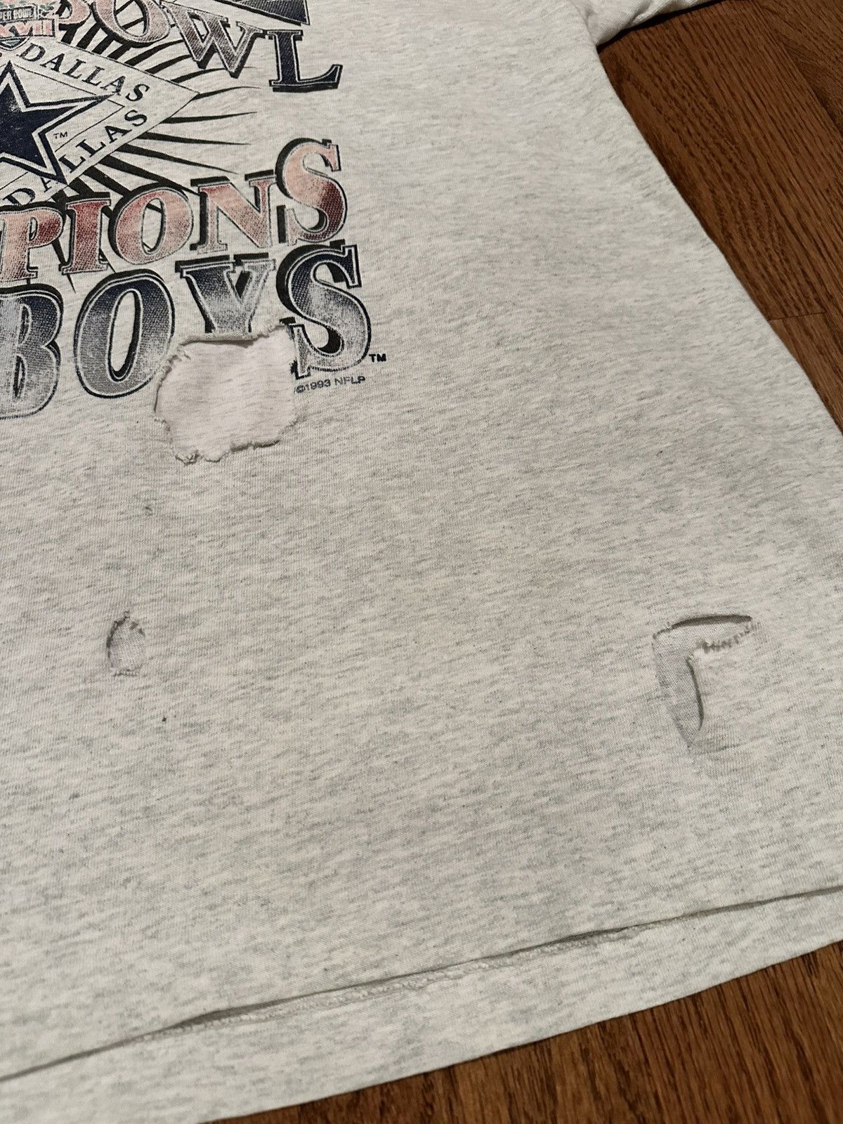 Fruit Of The Loom 1992 Dallas Cowboys Super Bowl tee Fruit of the Loom Size US XL / EU 56 / 4 - 2 Thumbnail