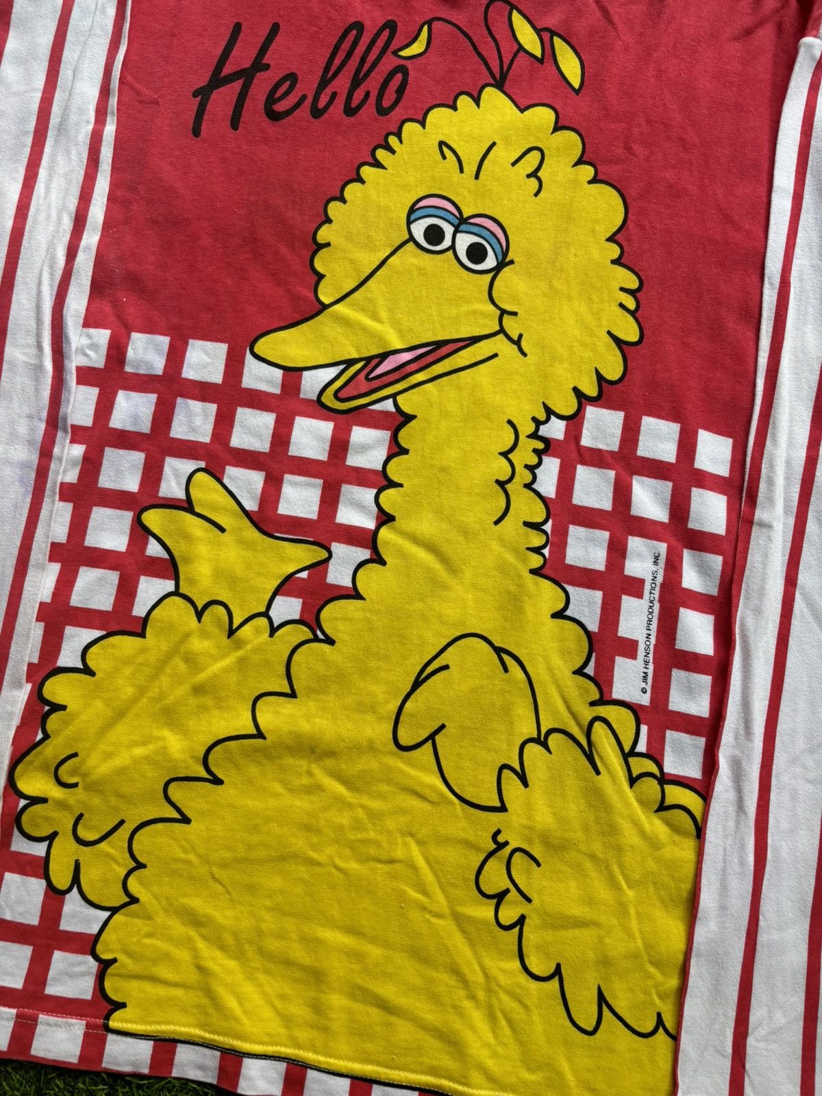 Cartoon Network Vintage Bigbird Sesame Street Big Print Longsleeve Size US XL / EU 56 / 4 - 2 Thumbnail