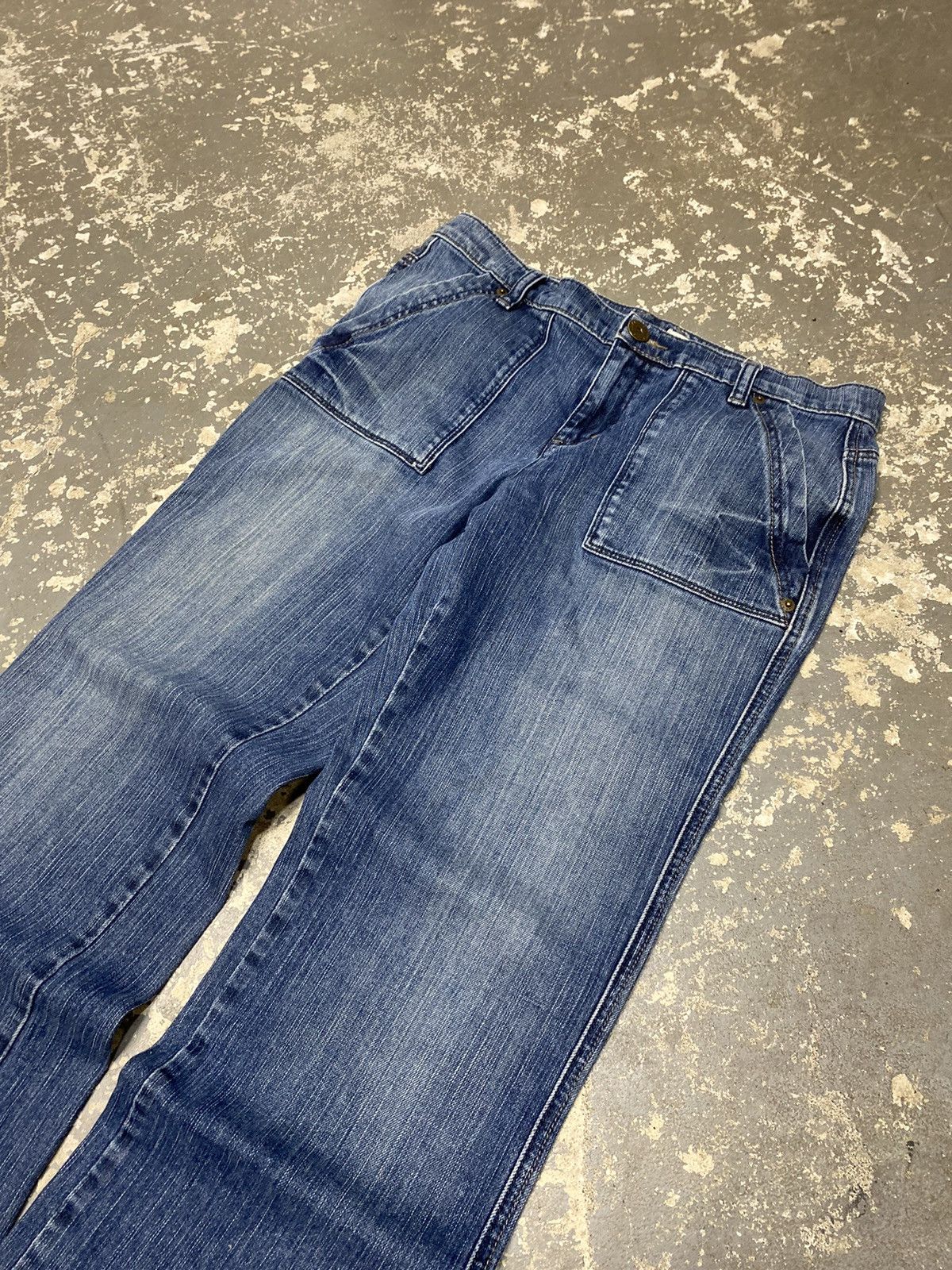 DKNY × Vintage Vintage Dkny Baggy Denim Jean Pants Size 30" / US 8 / IT 44 - 10 Thumbnail