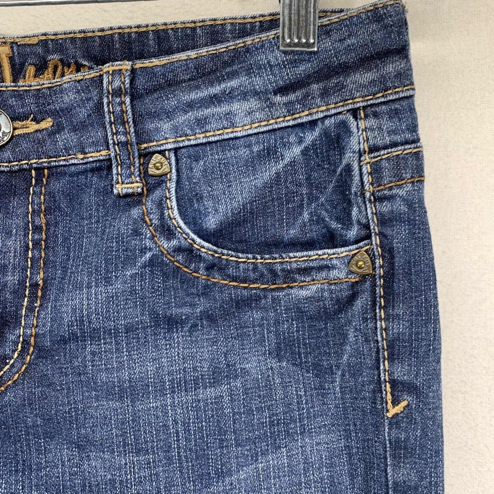 Vintage VINTAGE? No. Actually: KUT from the Kloth Jeans Women 6 Straight Stretch Denim 5-Pocket Regular Fit Blue Medium Wash Size 28" / US 6 / IT 42 - 6 Thumbnail