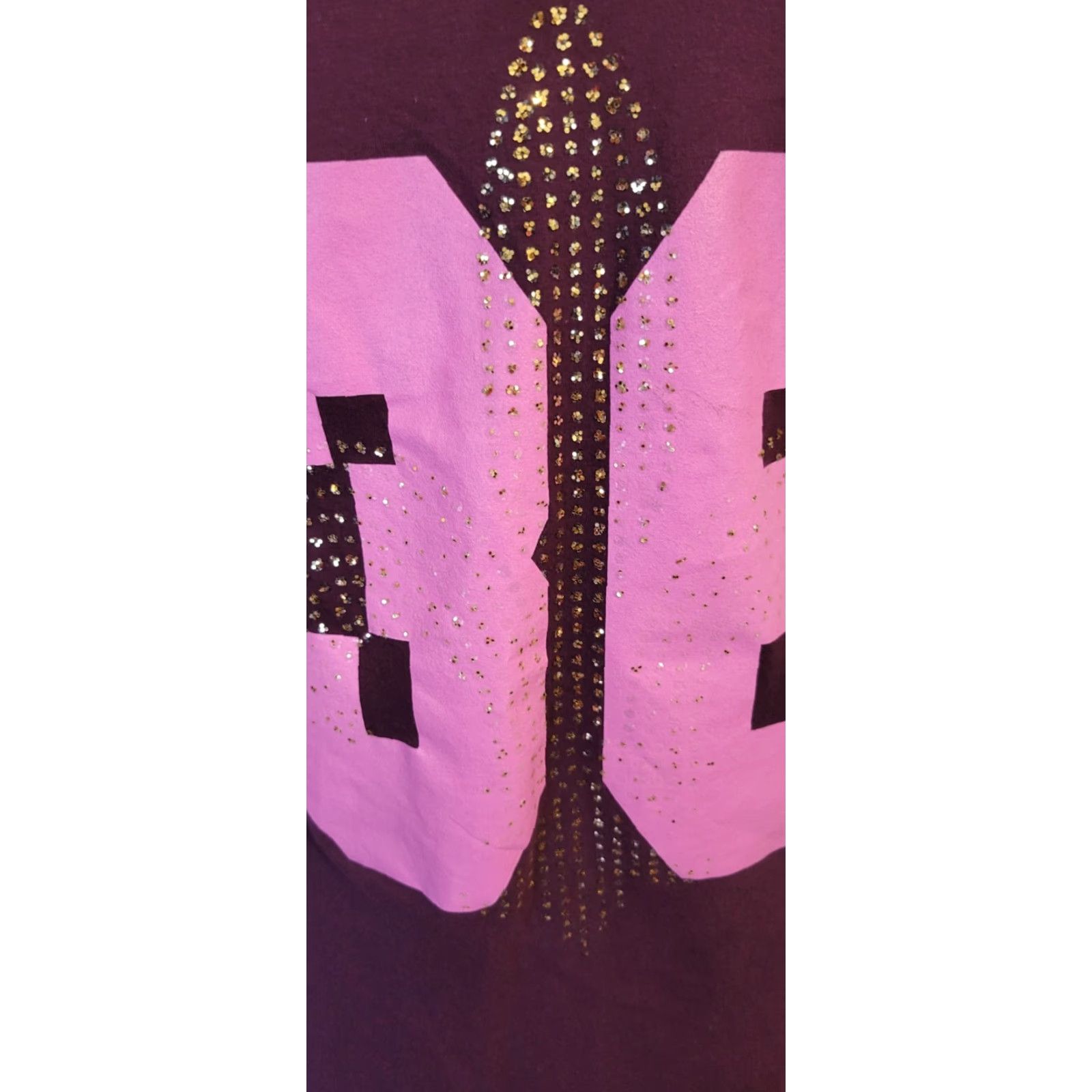 Vintage VINTAGE Wet Seal Tunic Shirt L Purple Y2K Sparkle Jersey Top Shirt T-Shirt Womens Juniors XS? Size L / US 10 / IT 46 - 5 Thumbnail
