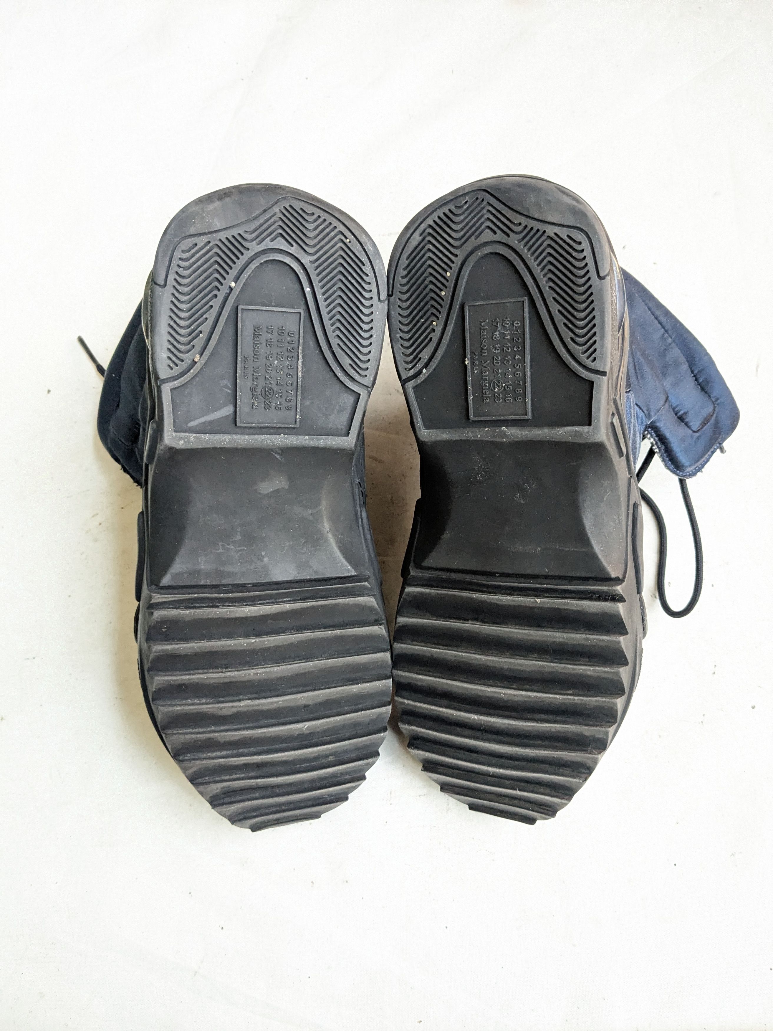 Maison Margiela Maison Margiela New Future Navy Blue 11 44 Nylon High Tops Size US 11 / EU 44 - 14 Thumbnail
