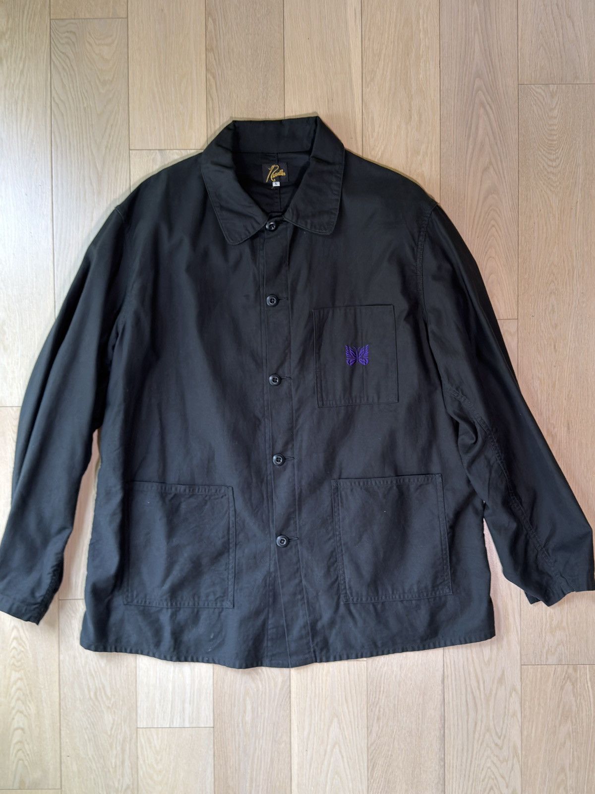Needles Needles Reversed Sateen Coverall Jacket Size US L / EU 52-54 / 3 - 1 Thumbnail