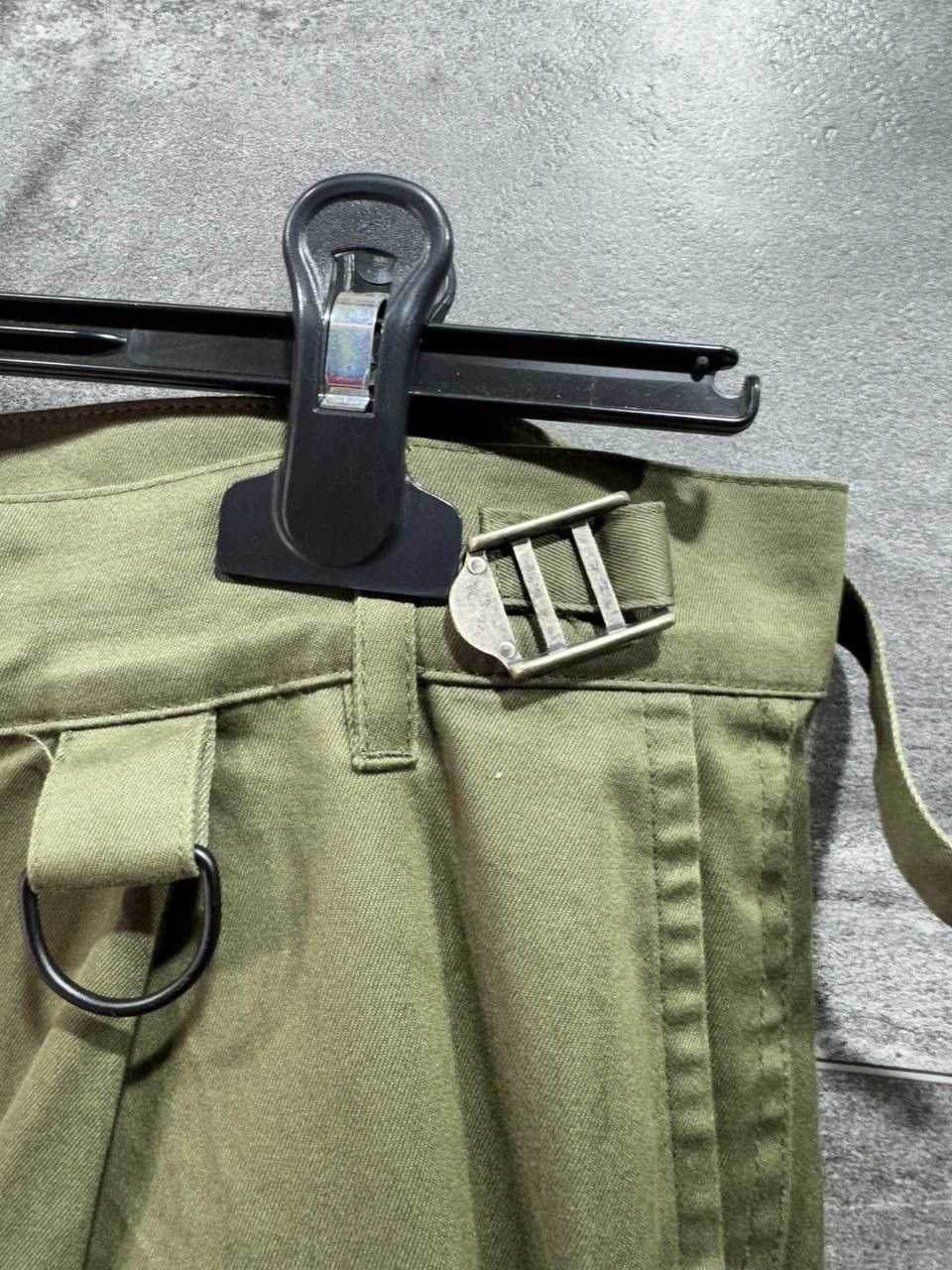Represent Clo. Represent Mens Cargo Trousers Joggers Khaki Zipped Pockets Size US 32 / EU 48 - 4 Thumbnail