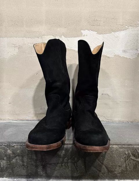 Number (N)ine Number (N)ine 2007SS Leather Boots (2013 Reissue) Size US 8 / EU 41 - 2 Thumbnail
