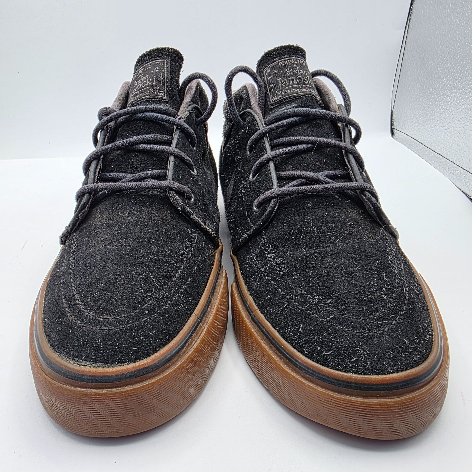 Nike Nike SB Zoom Stefan Janoski Mid Mens Size 9 Black Brown Snea Size US 9 / EU 42 - 2 Thumbnail
