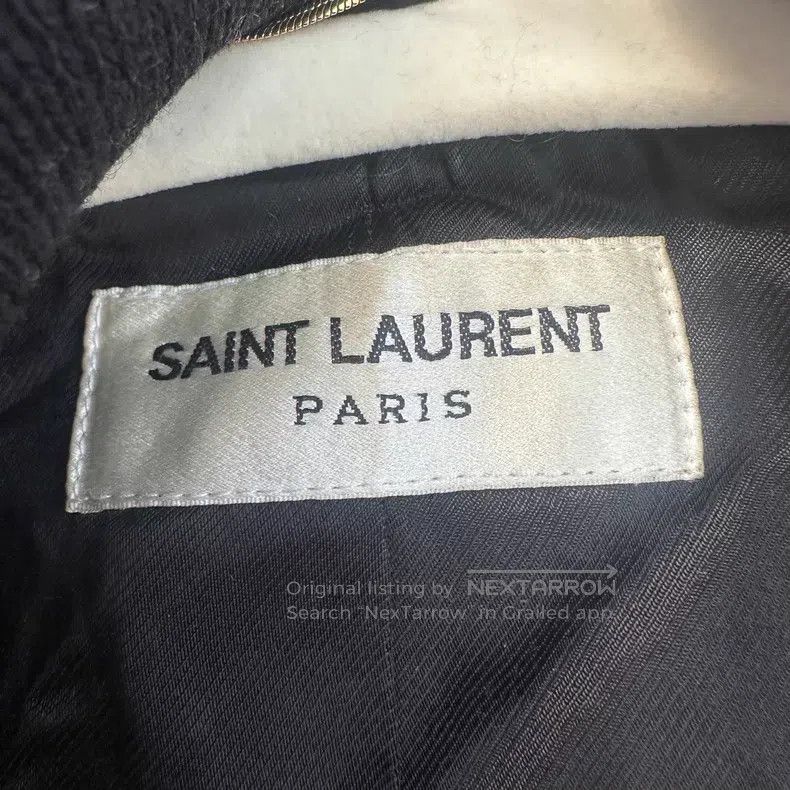 Saint Laurent Paris Saint Laurent Paris Striped baseball jacket woolen suit Size XS / US 0-2 / IT 36-38 - 3 Thumbnail