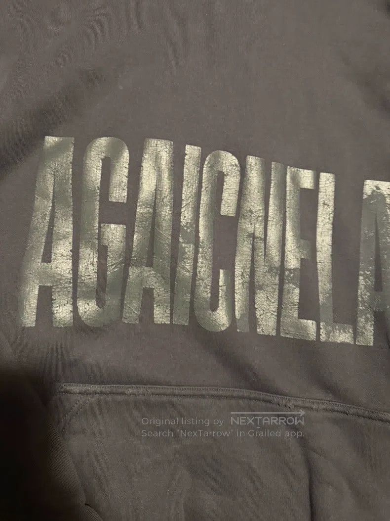 Balenciaga Balenciaga Letter Print Hooded Drop Shoulder Long Sleeve S Size US L / EU 52-54 / 3 - 2 Thumbnail