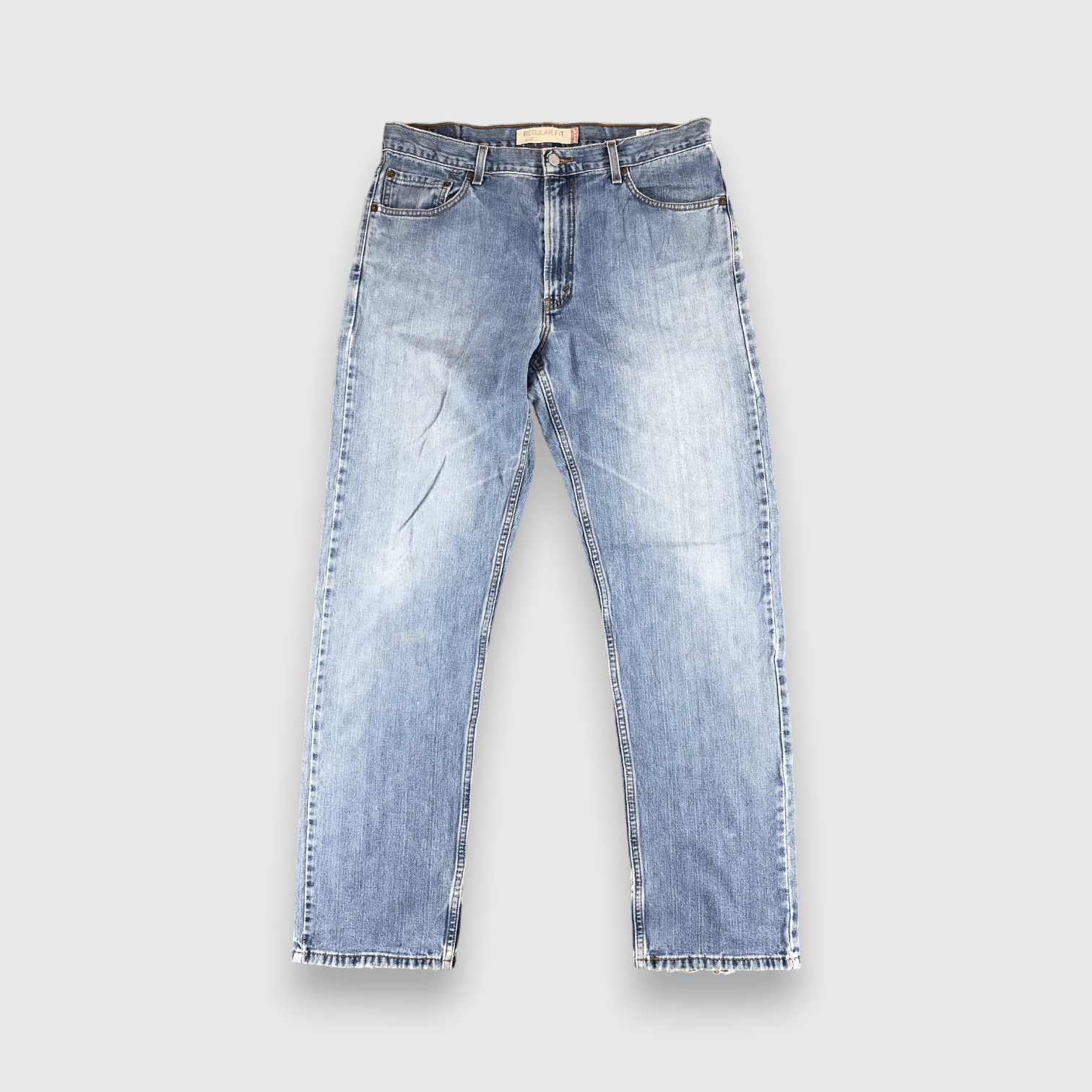 Levi's Vintage Levis 505 Jeans Faded Blue Denim -J467 Size US 36 / EU 52 - 1 Thumbnail