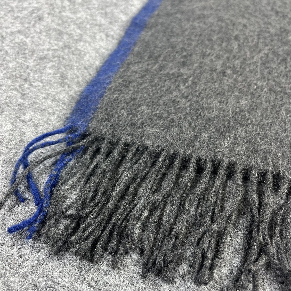 Paul Stuart × Vintage Paul Stuart Cashmere Scarf / Muffler / Neckwear T991 Size ONE SIZE - 6 Thumbnail