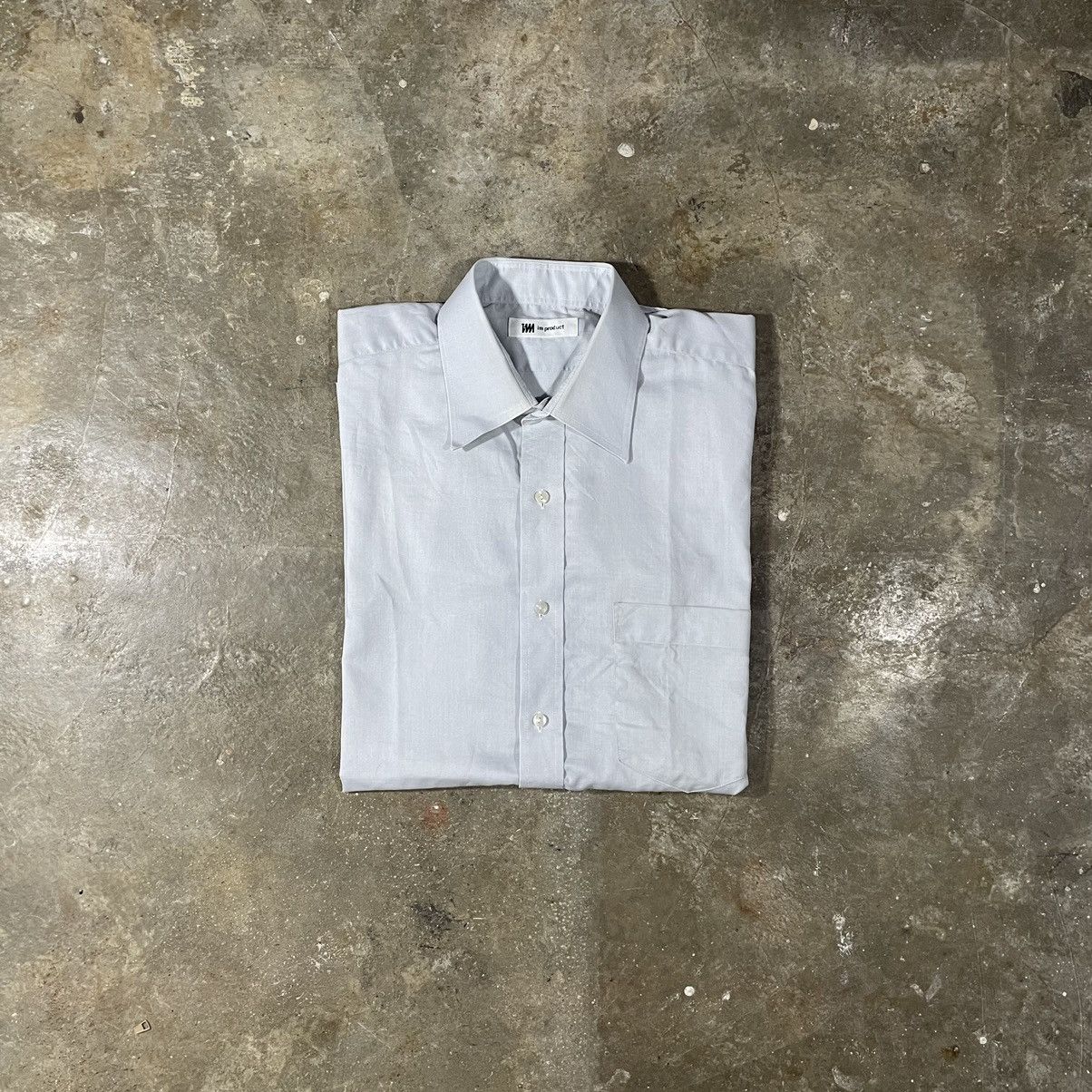 Designer × Issey Miyake × Japanese Brand iM Product By iSSey Miyake Formal Shirt Size US M / EU 48-50 / 2 - 1 Thumbnail