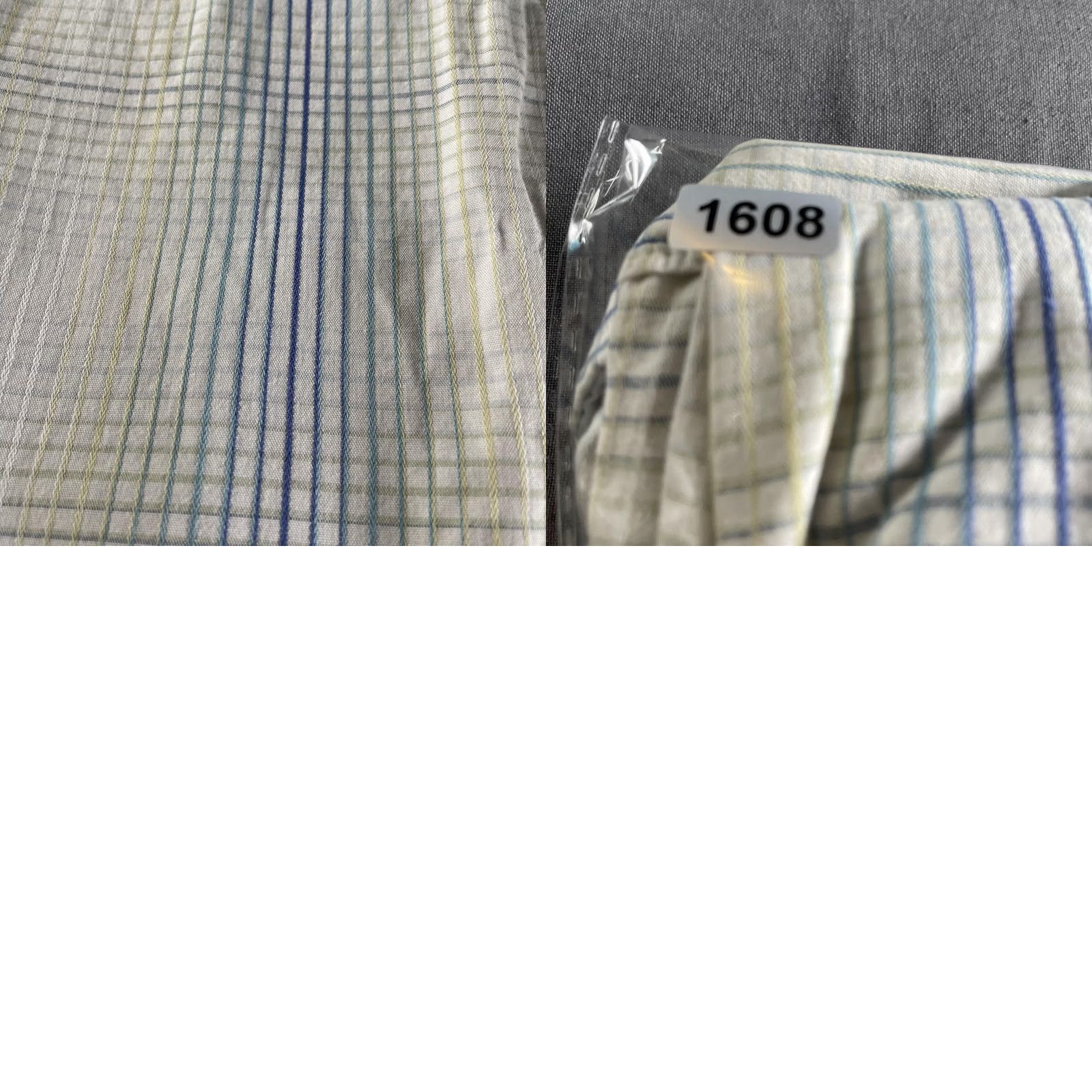 Vintage J Garcia Shirt Mens XL White Blue Stripe Long Sleeve Button Front Cotton Casual Size US XL / EU 56 / 4 - 8 Thumbnail